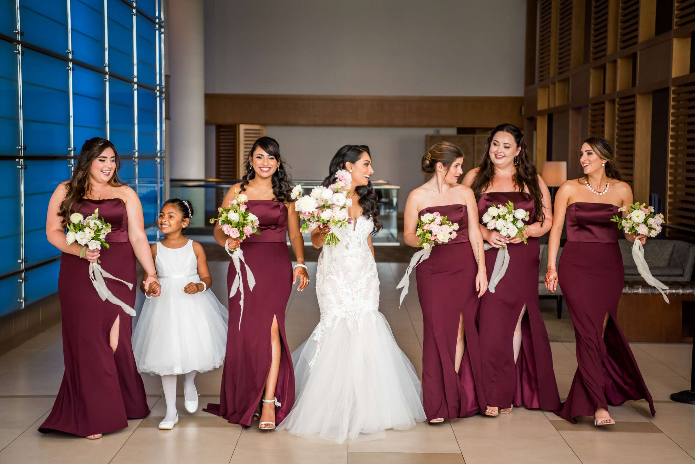 Hilton San Diego Bayfront Wedding coordinated by Reva Event, Shivani and Joey Wedding Photo #44 by True Photography
