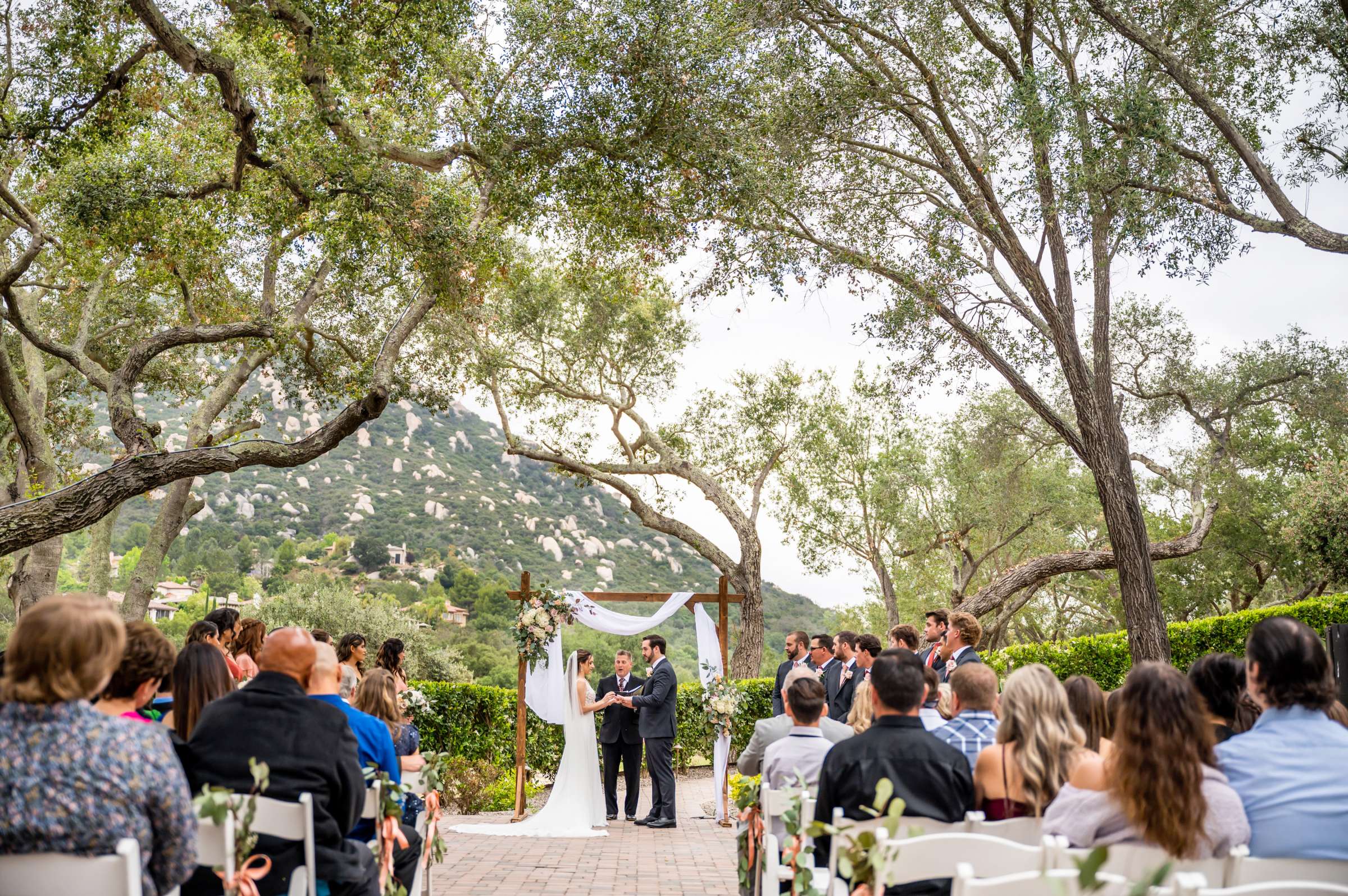 Mt Woodson Castle Wedding, Stephanie and Ryan Wedding Photo #53 by True Photography