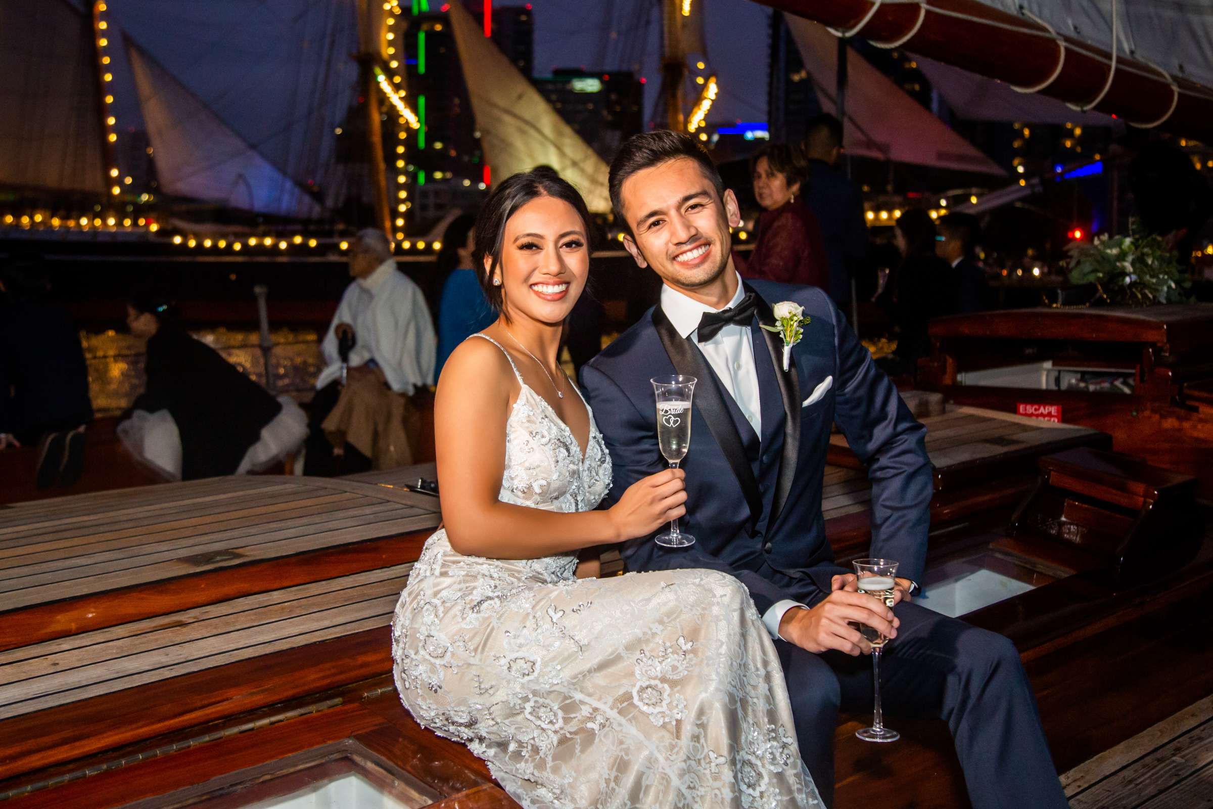 The America - Next Level Sailing Wedding, Johanna and Jogin Wedding Photo #34 by True Photography