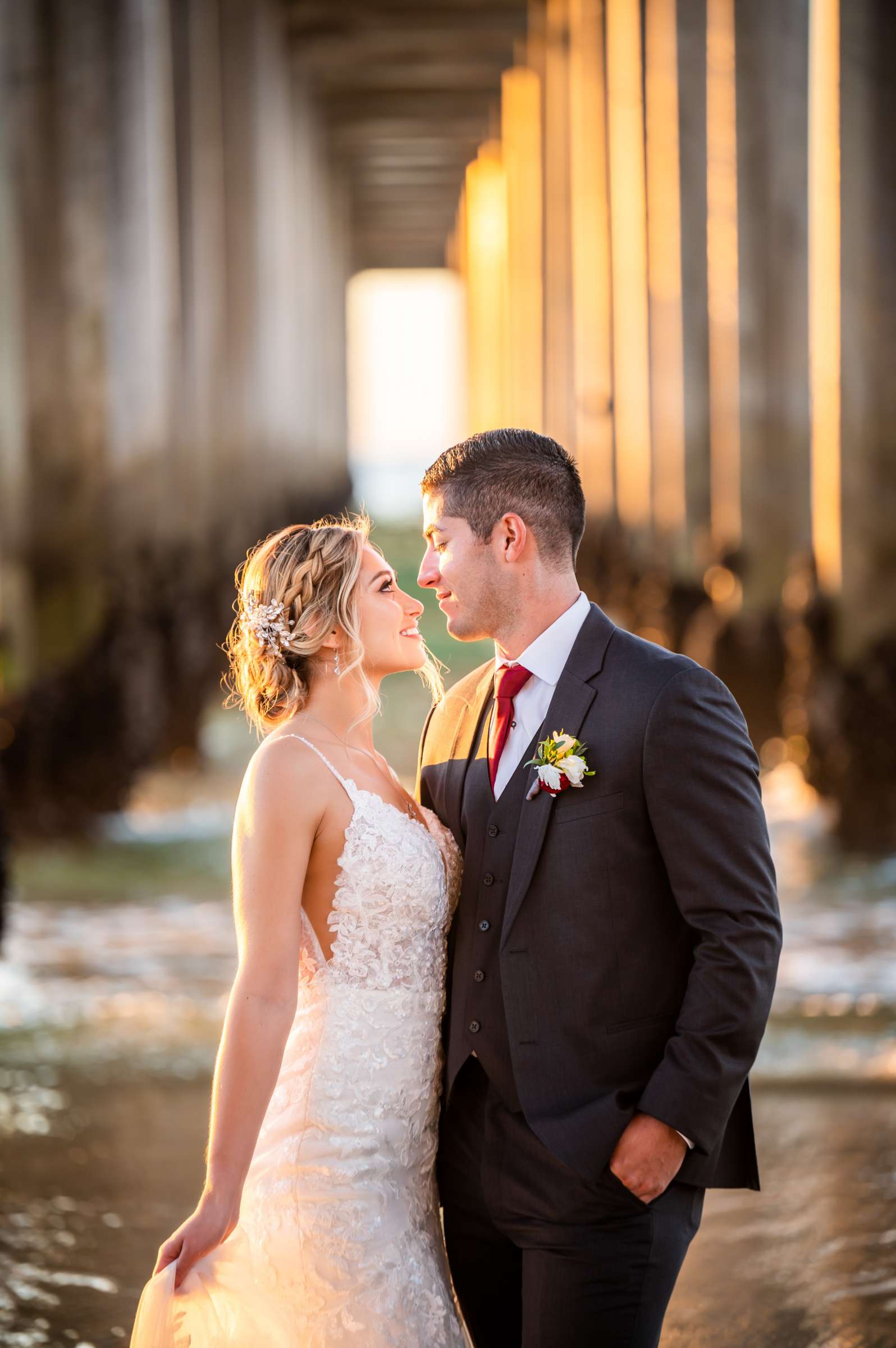 Scripps Seaside Forum Wedding coordinated by The Abbey Catering, Jaclyn and Tyler Wedding Photo #91 by True Photography