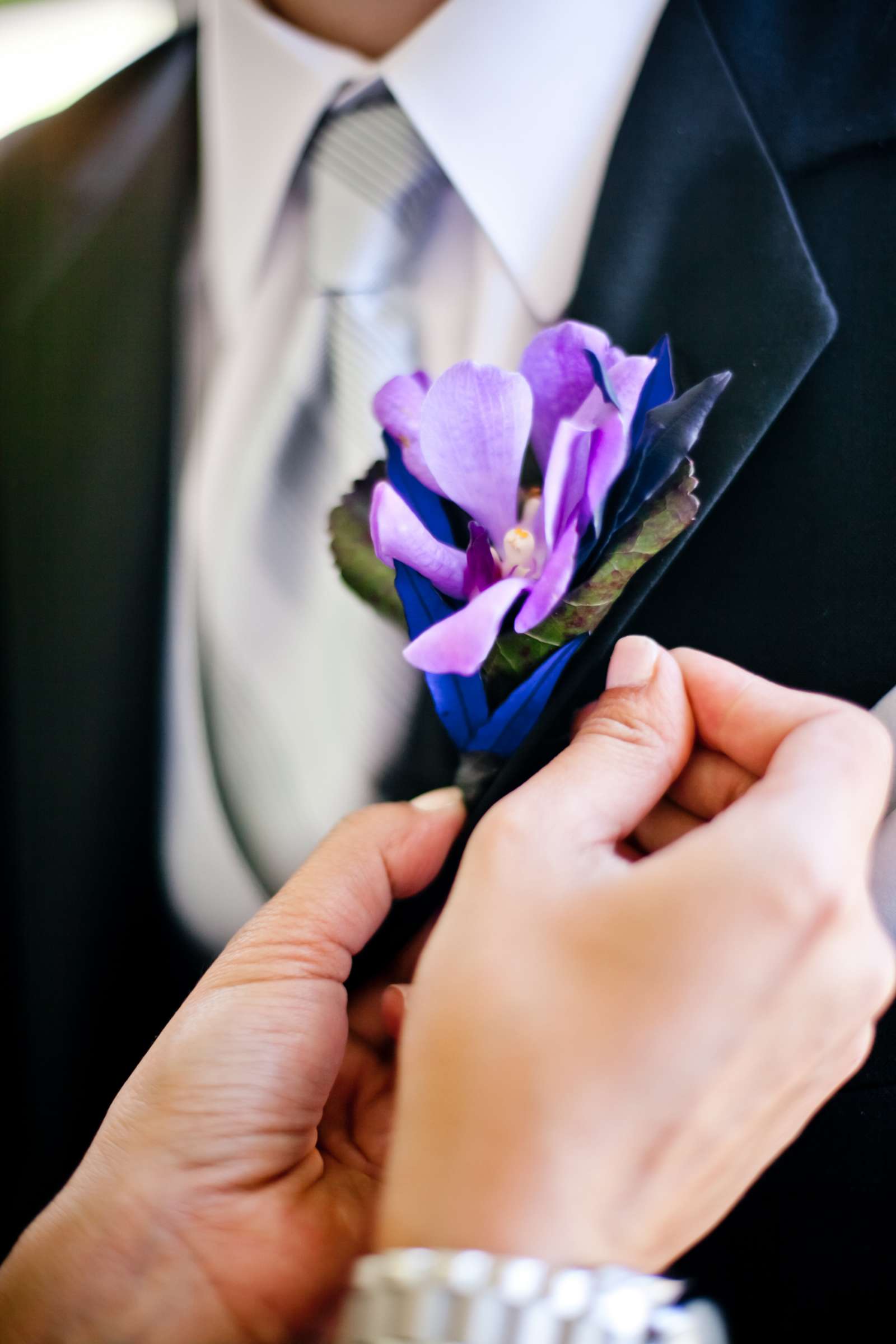 boutonnière at Grand Tradition Estate Wedding coordinated by Mele Amore, Sherica and Brian Wedding Photo #91099 by True Photography