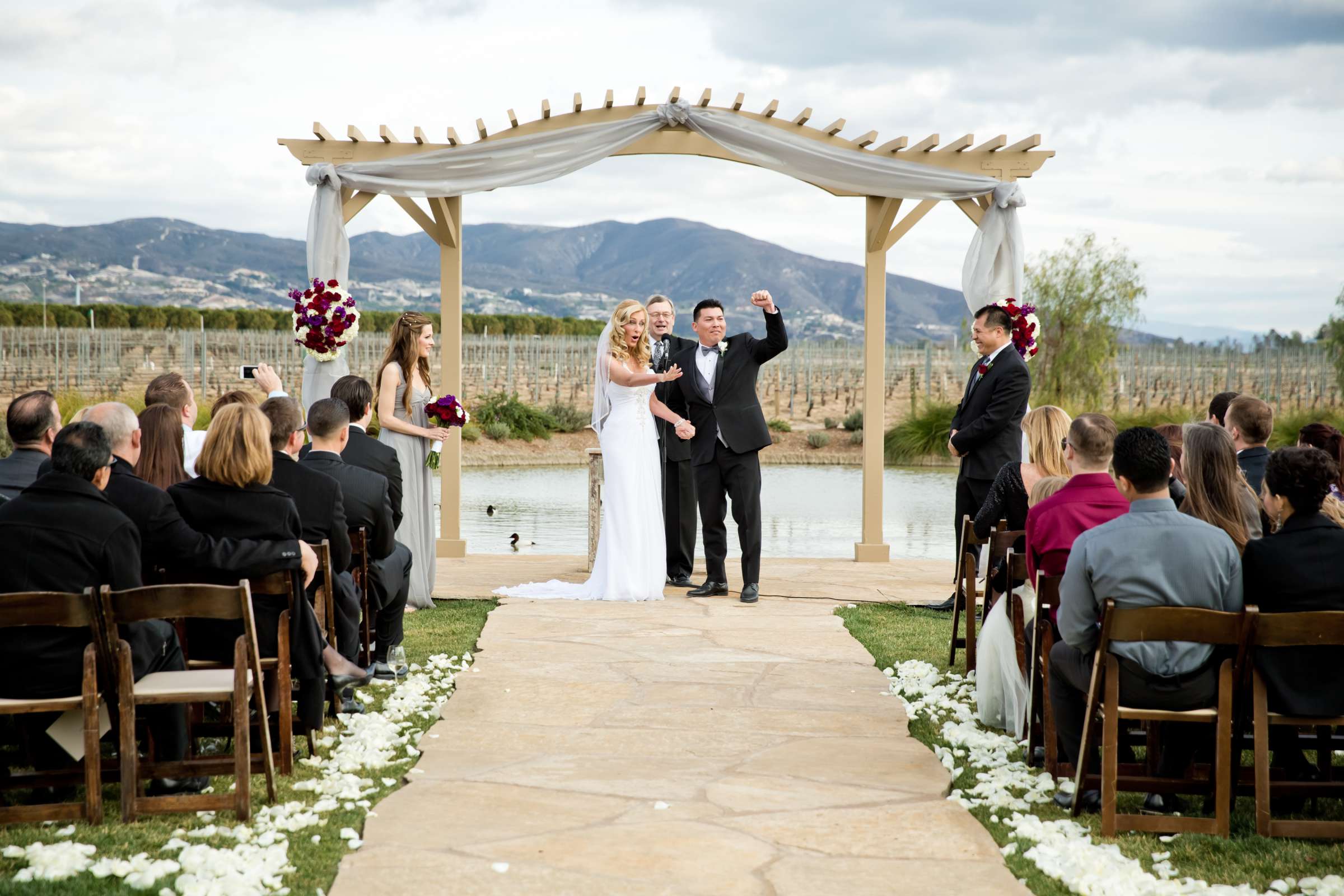 Ponte Estate Winery Wedding, Aleida and Bob Wedding Photo #113618 by True Photography