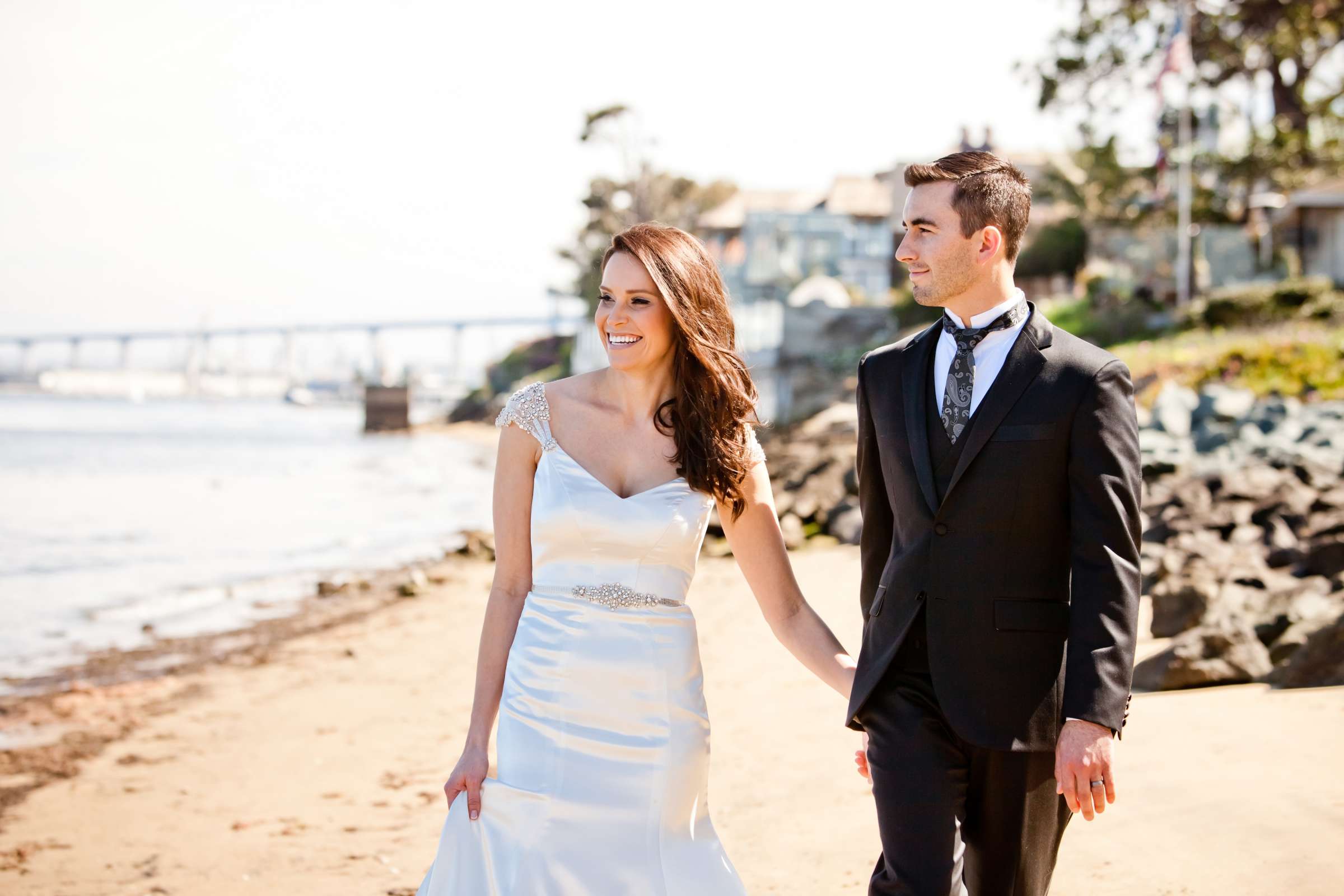 Beach at Vin de Syrah Wedding, Christy and Sterling Wedding Photo #114477 by True Photography