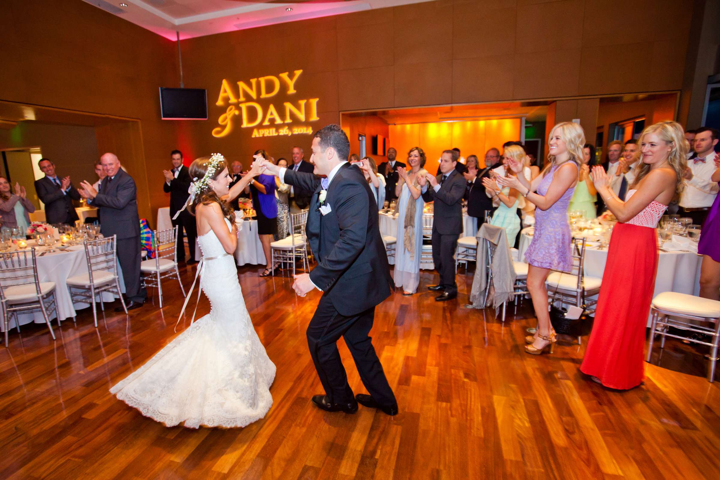 First Dance at The Ultimate Skybox Wedding, Dani and Andy Wedding Photo #35 by True Photography
