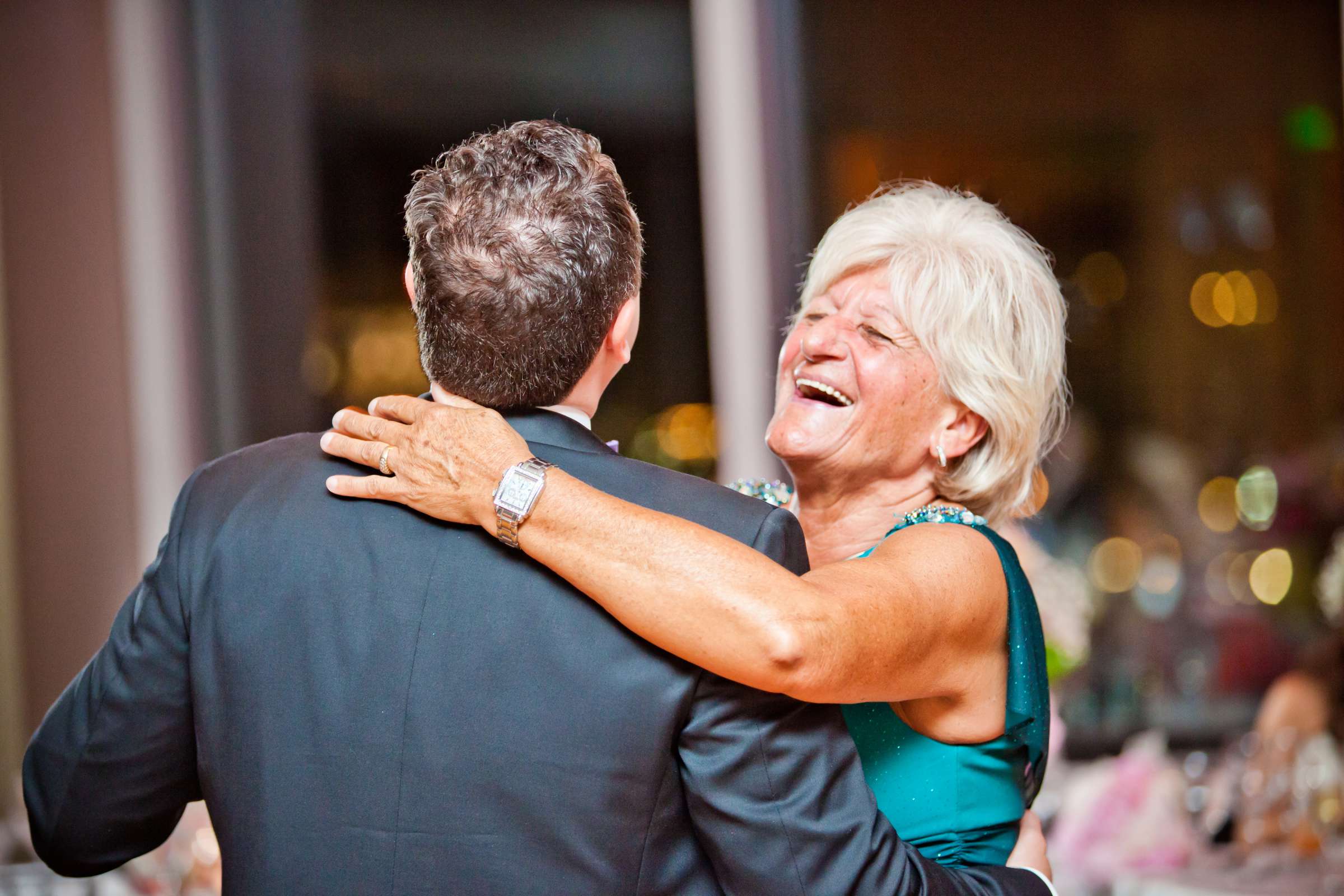 Mother, Son Dance, Emotional moment at The Ultimate Skybox Wedding, Dani and Andy Wedding Photo #41 by True Photography