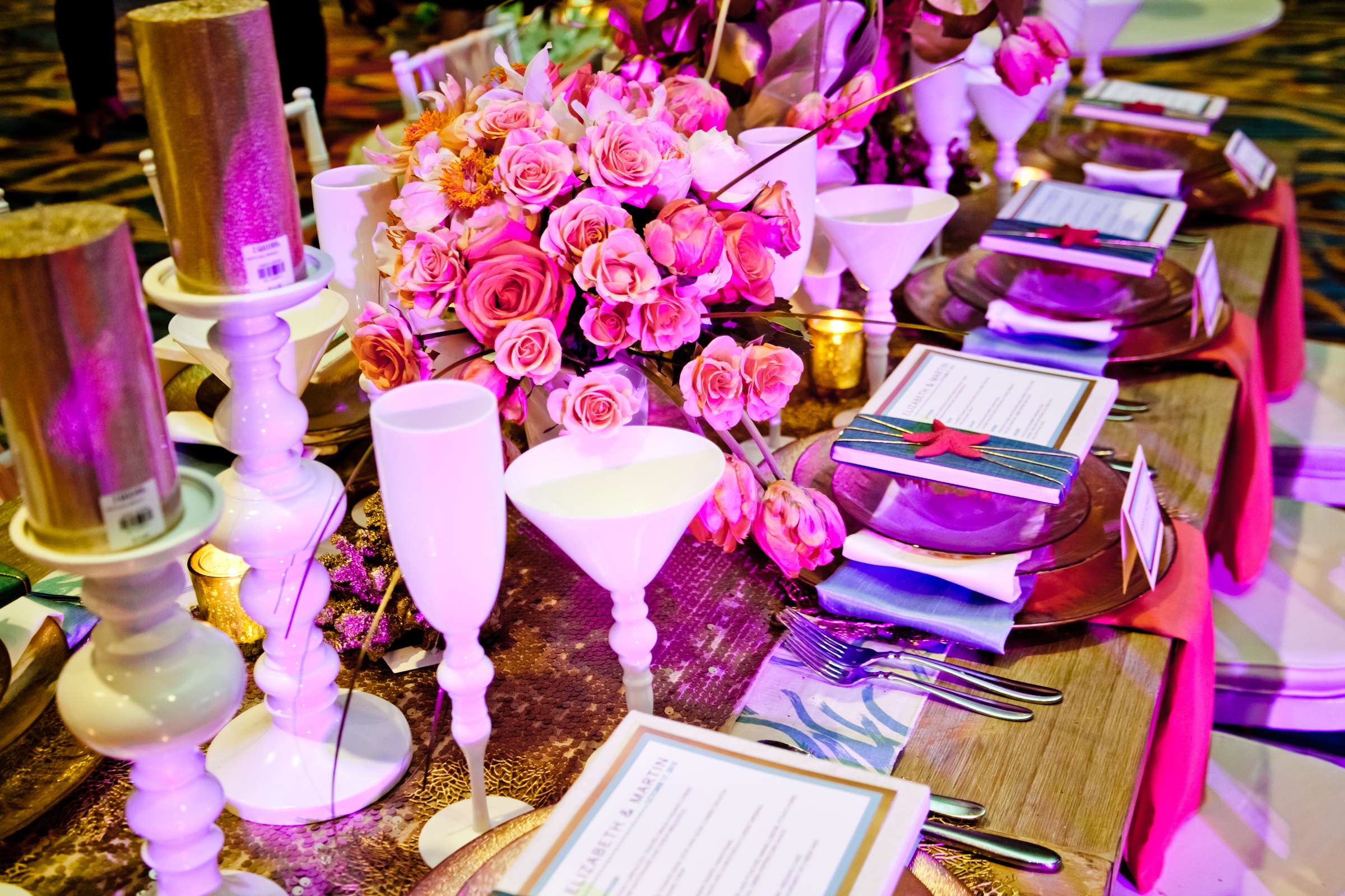Marriott Marquis San Diego Marina Wedding coordinated by WED (Weddings.Events.Design), Exquisite Weddings Spring Launch Party Photo #117229 by True Photography
