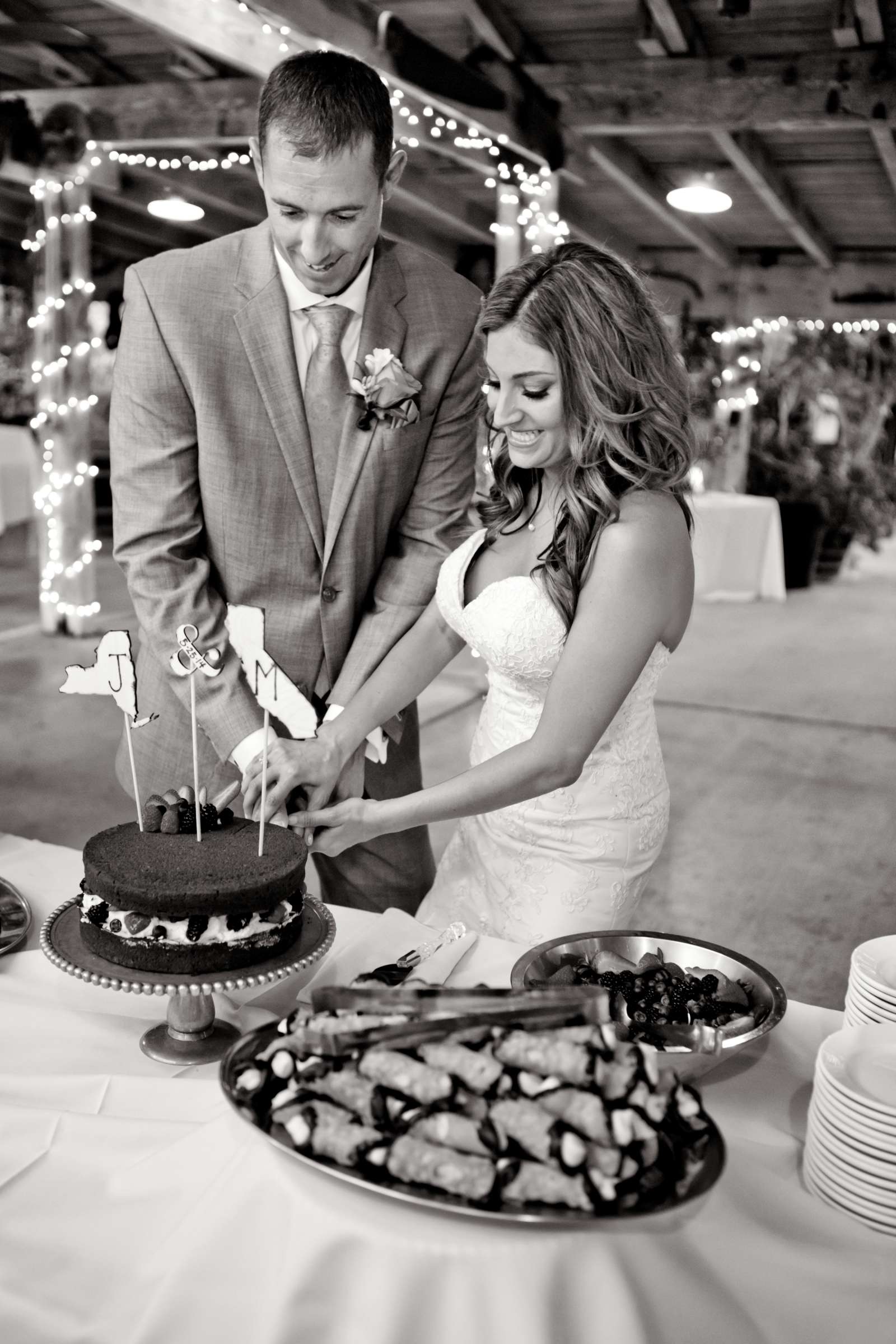 Dessert Table at Bernardo Winery Wedding, Meagan and James Wedding Photo #118708 by True Photography