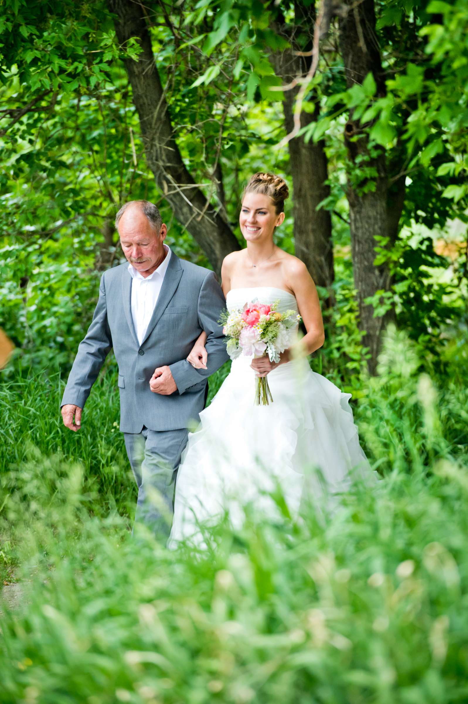 Father of the Bride at Denver Botanic Gardens at Chatfield Wedding coordinated by Revel and Bloom, Sandra and Craig Wedding Photo #47 by True Photography