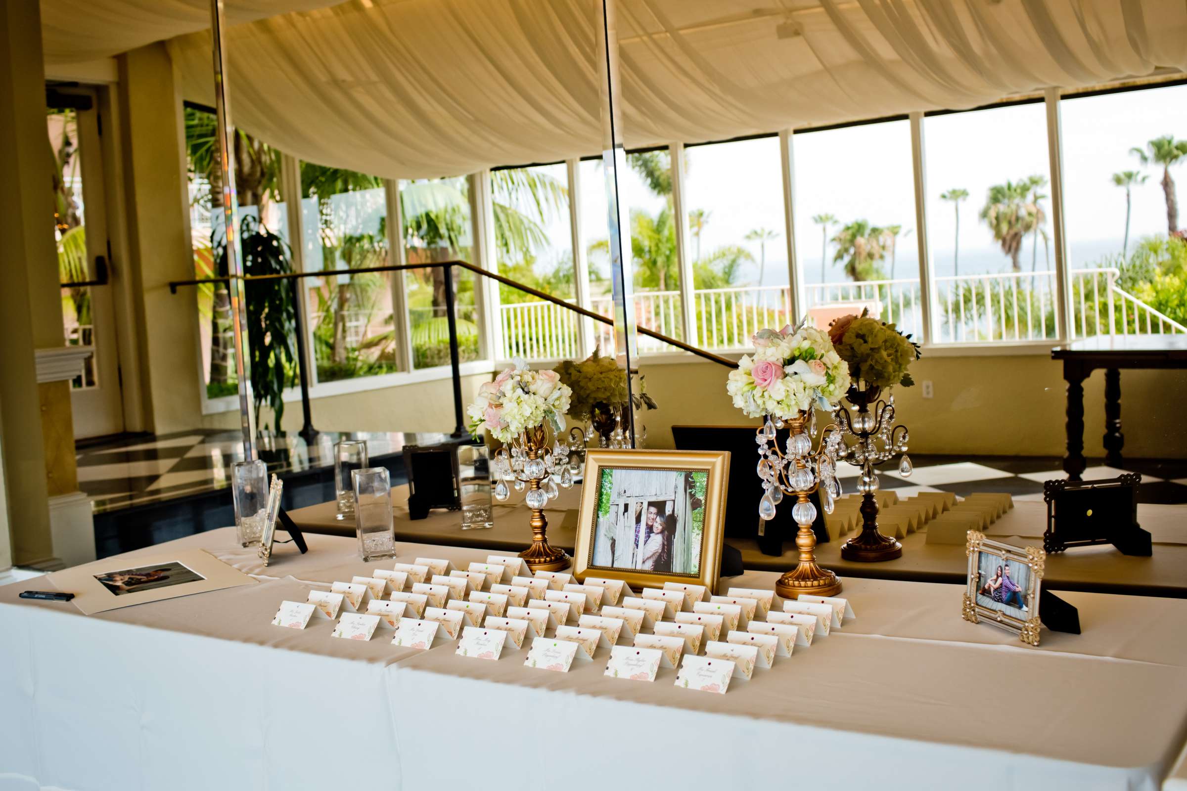 Name Cards at La Valencia Wedding, Lauren and Chris Wedding Photo #120260 by True Photography