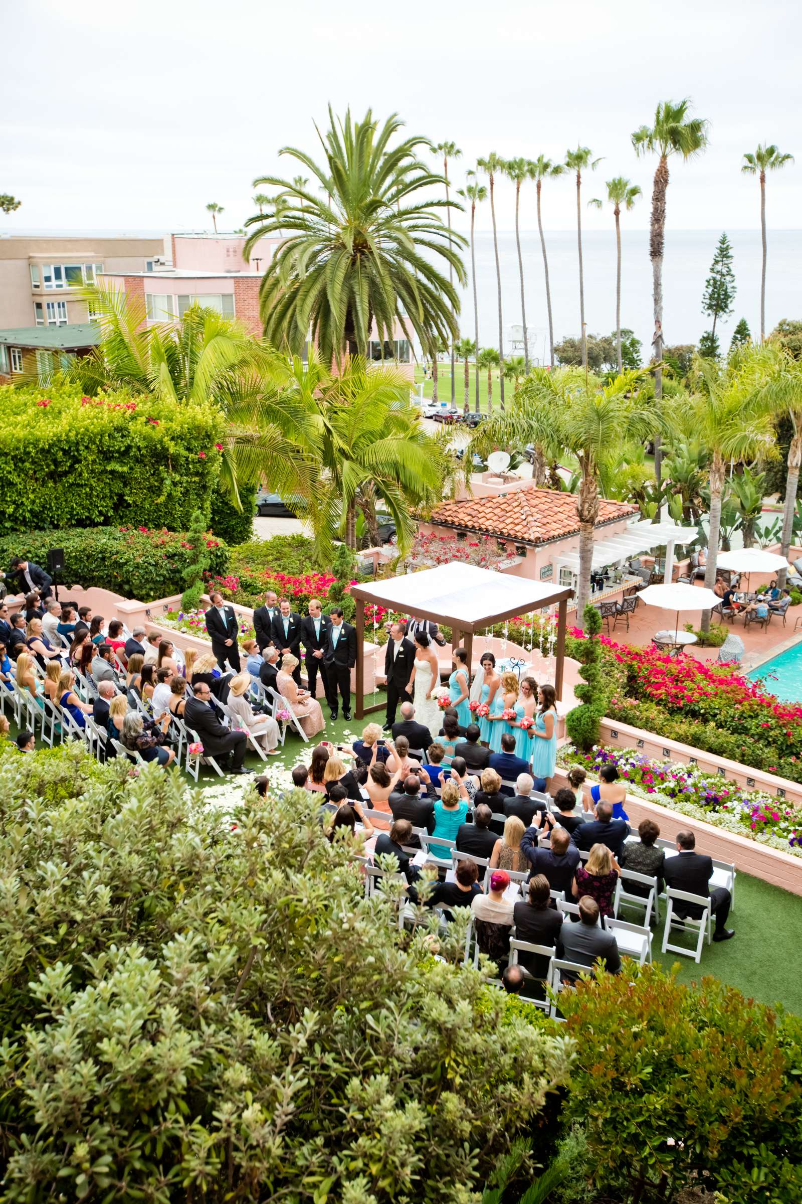 La Valencia Wedding coordinated by CBS Weddings, Adrienne and Jeff Wedding Photo #122709 by True Photography