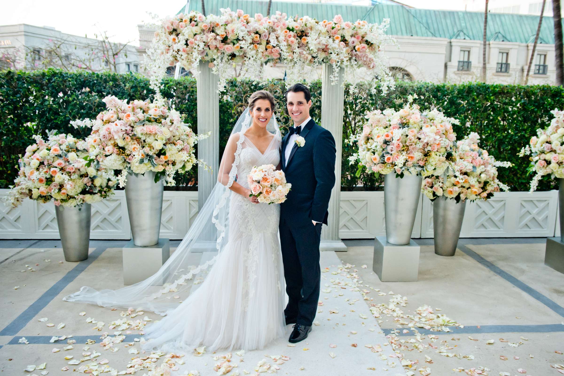 Beverly Wilshire Wedding coordinated by Pryor Events, Kelly and Julio Wedding Photo #82 by True Photography