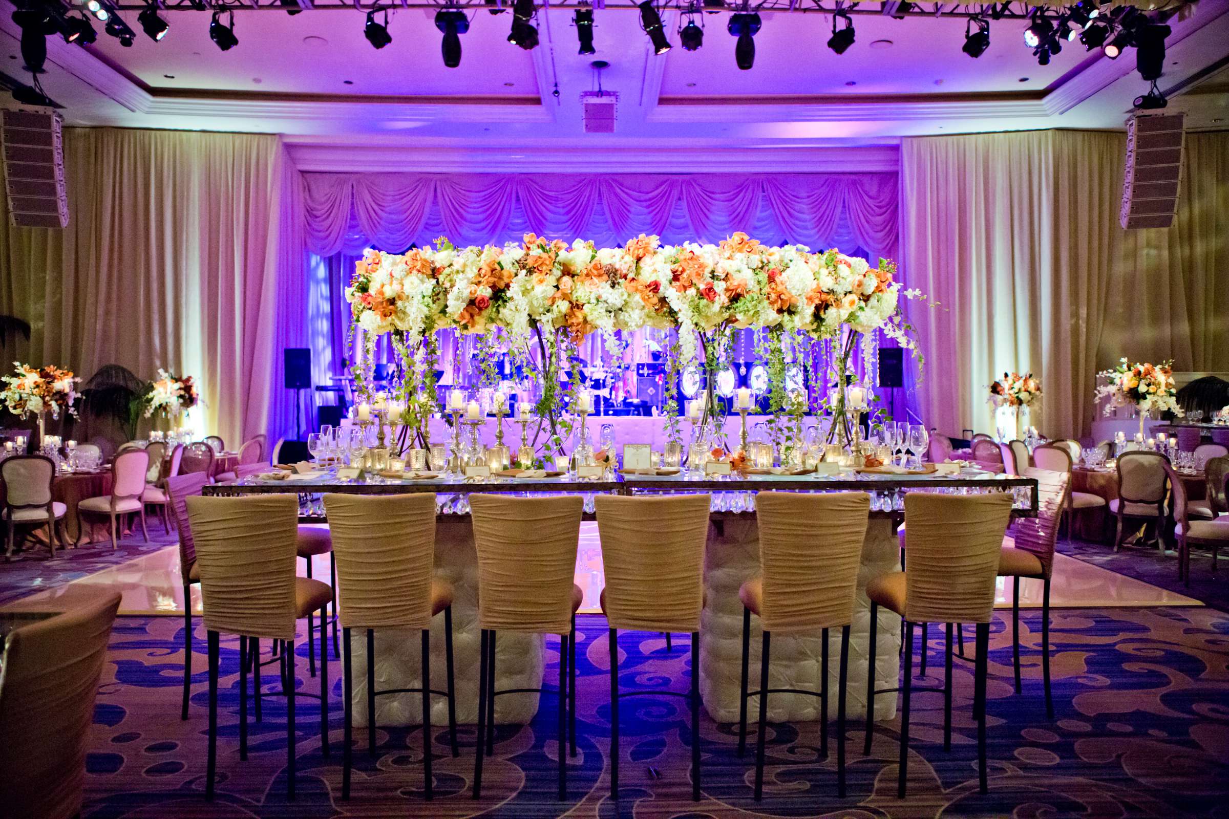 Beverly Wilshire Wedding coordinated by Pryor Events, Kelly and Julio Wedding Photo #206 by True Photography