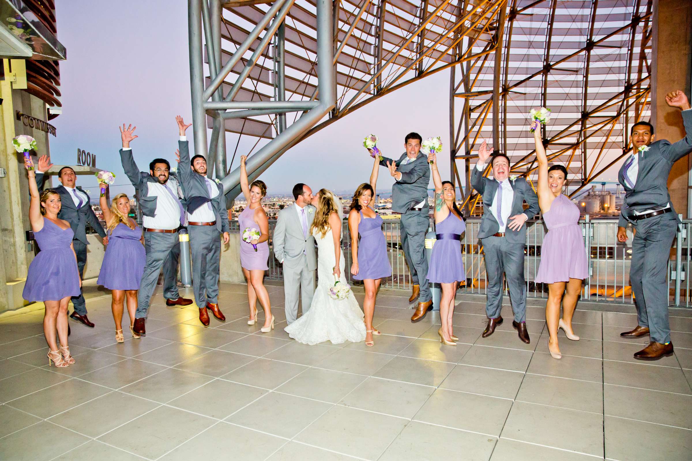 San Diego Central Library Wedding coordinated by A Diamond Celebration, Danielle and Alex Wedding Photo #134776 by True Photography