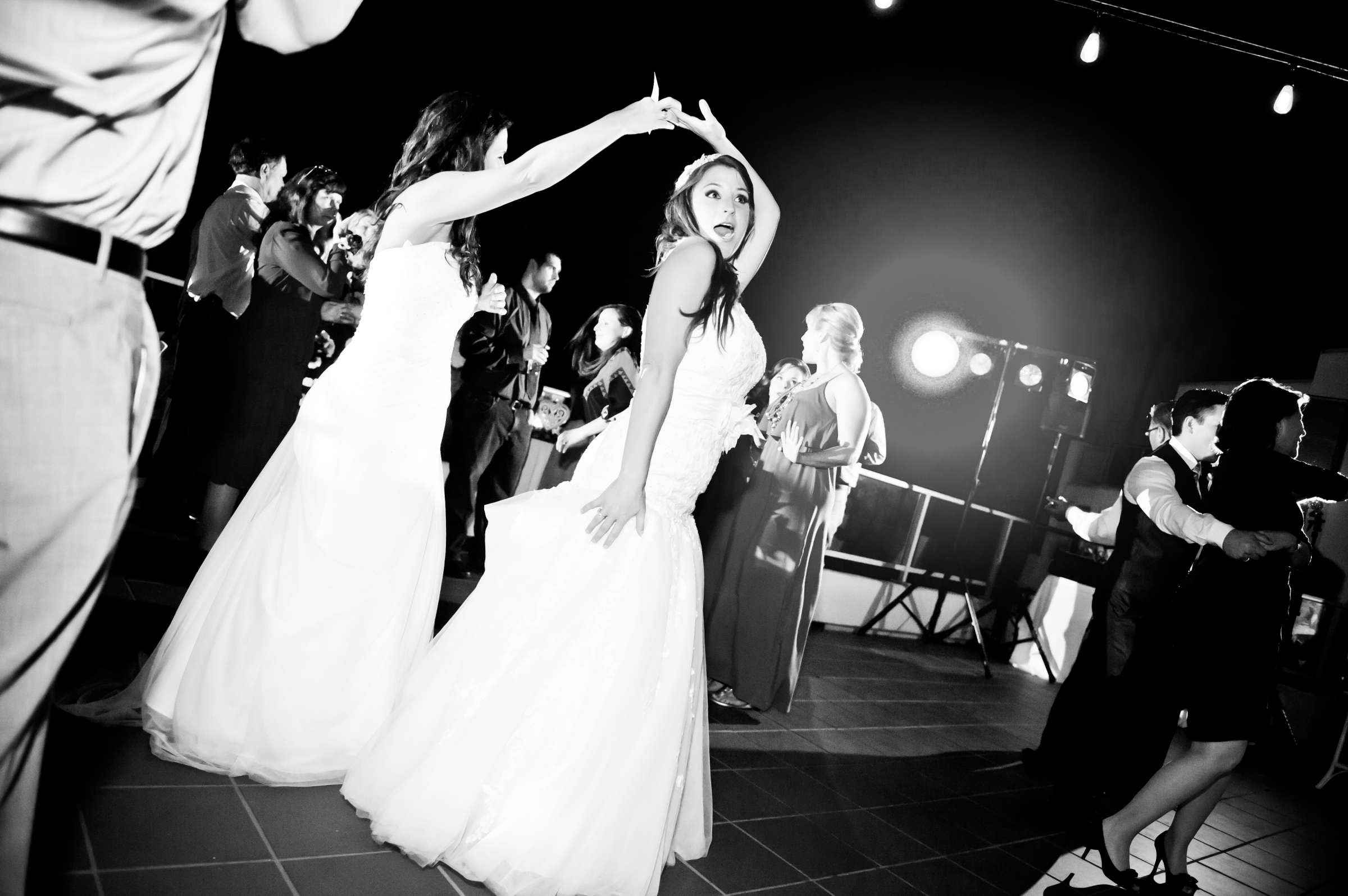 Dancing at Inn at Laguna Beach Wedding, Madeline and Michelle Wedding Photo #54 by True Photography