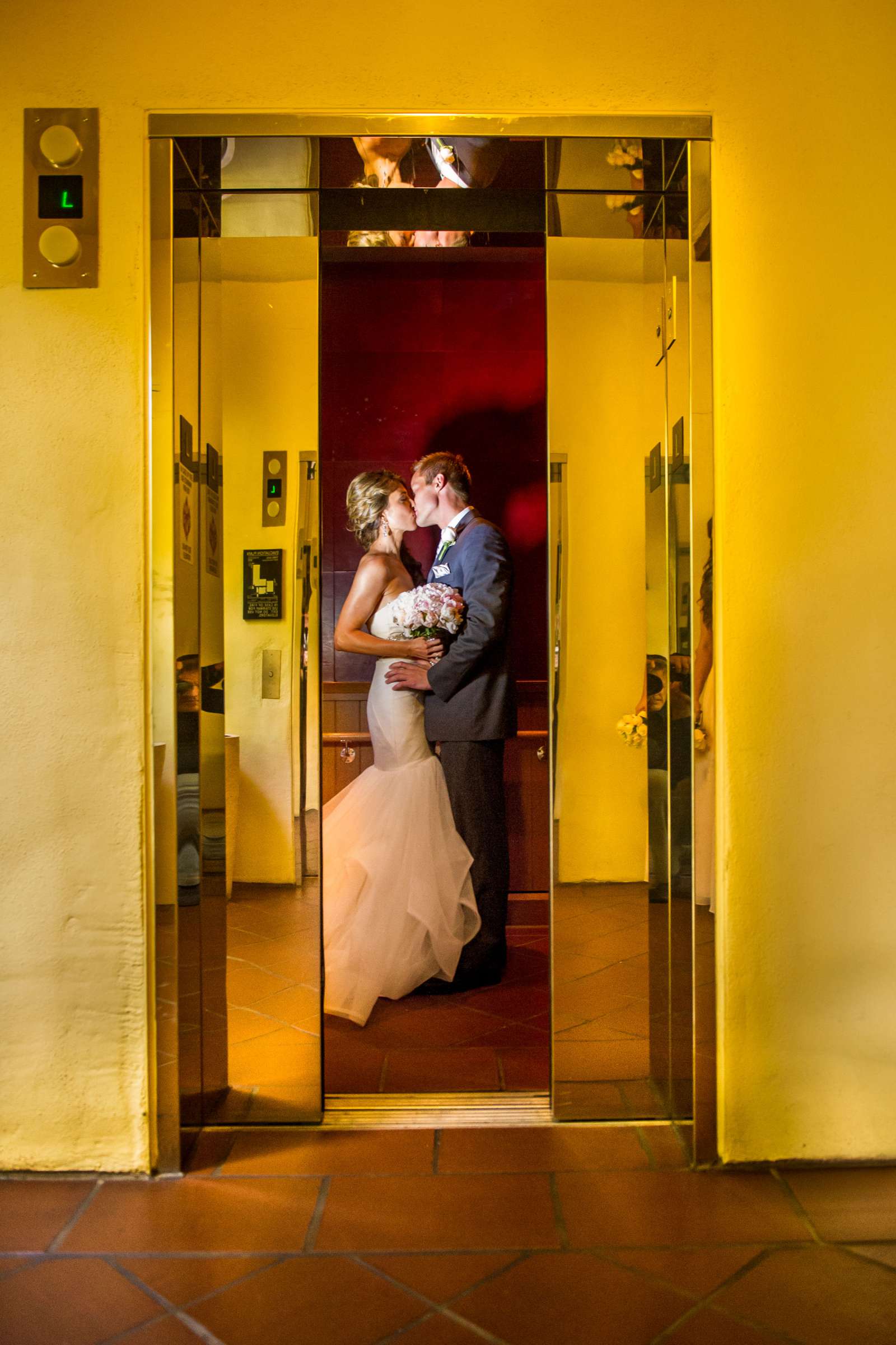 Bride and Groom at Estancia Wedding coordinated by CBS Weddings, Kaslin and Andy Wedding Photo #14 by True Photography