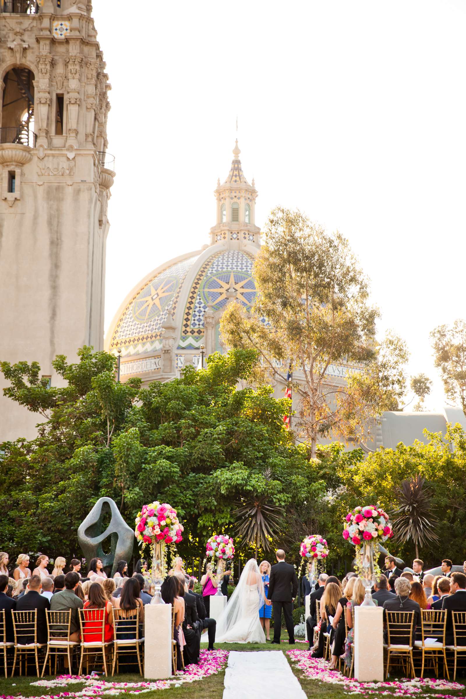 San Diego Museum of Art Wedding coordinated by Lavish Weddings, Lisa and Kyle Wedding Photo #146237 by True Photography