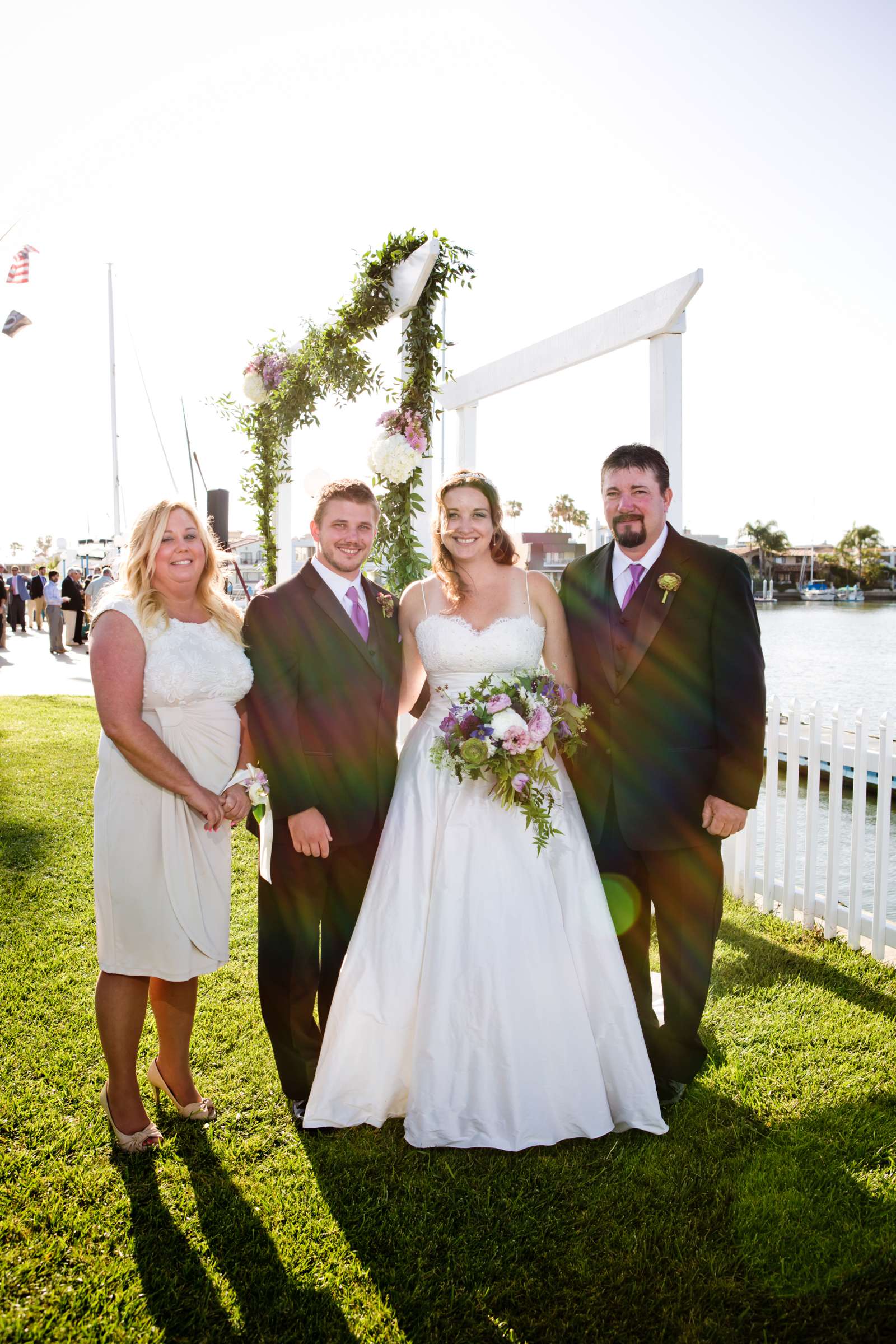Coronado Cays Yacht Club Wedding coordinated by Creative Affairs Inc, Debra and Justin Wedding Photo #45 by True Photography