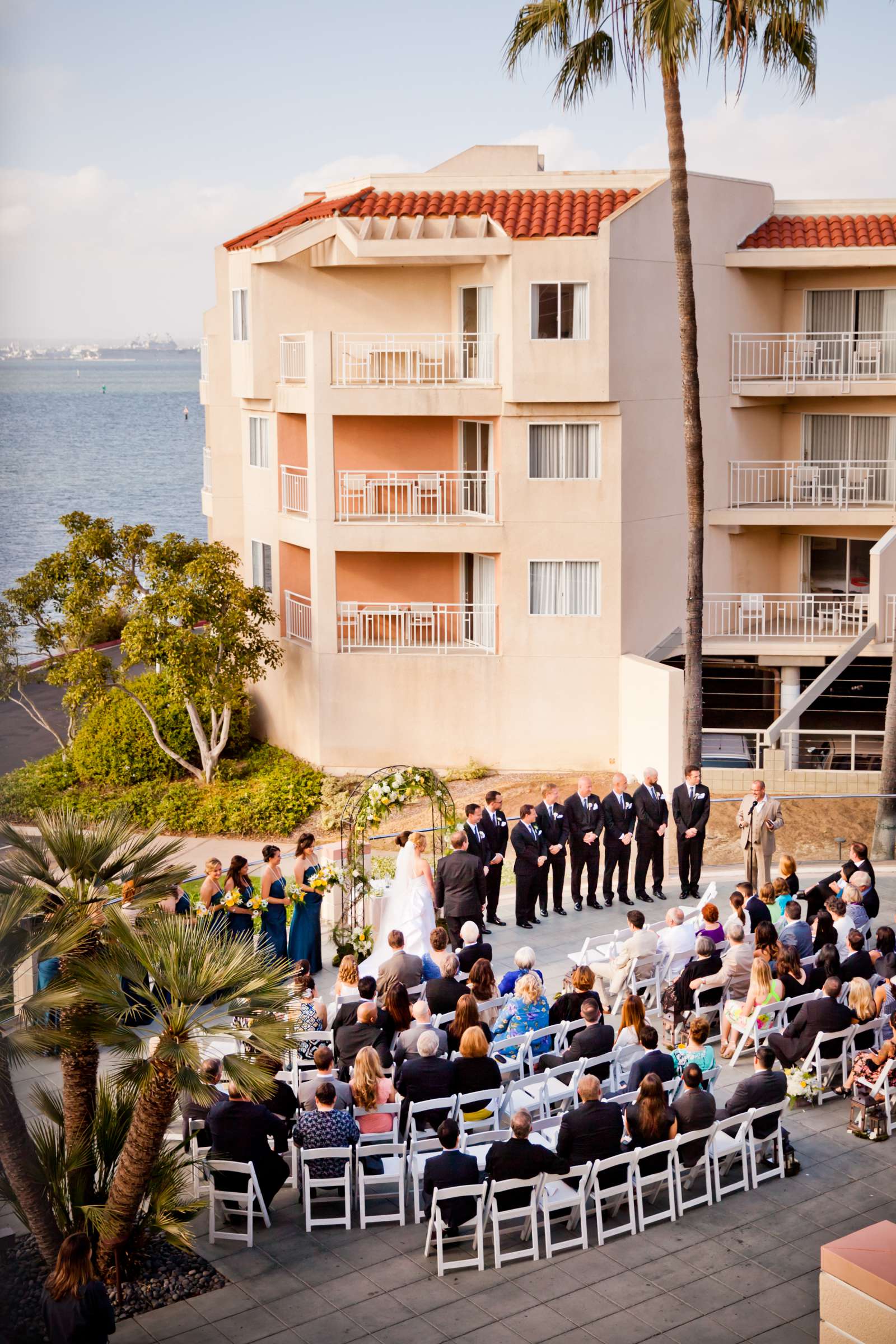Loews Coronado Bay Resort Wedding coordinated by SD Weddings by Gina, Jennifer and Dave Wedding Photo #9 by True Photography