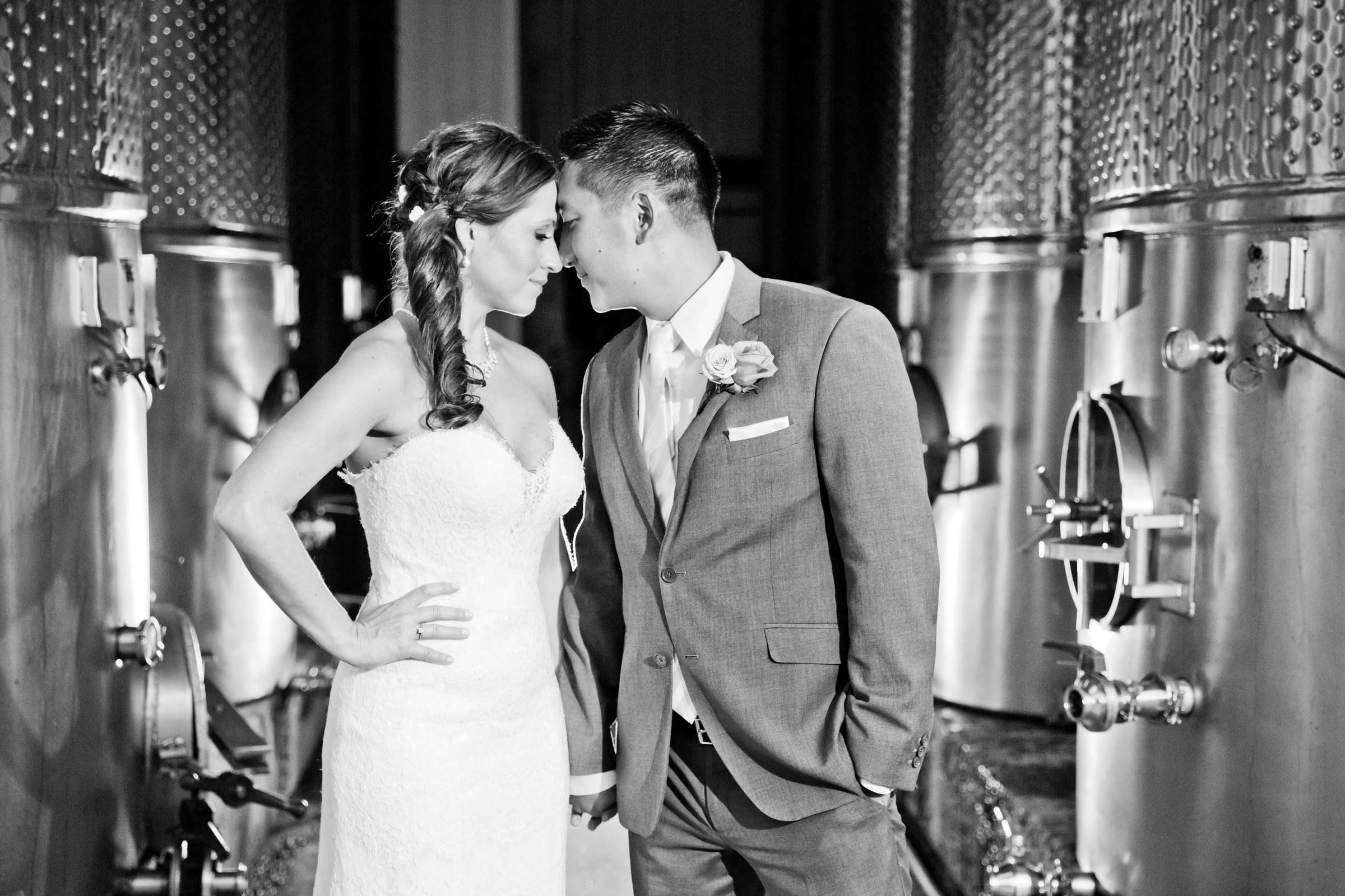 Orfila Vineyards Wedding coordinated by Art of the Party, Natalie and Josh Wedding Photo #3 by True Photography