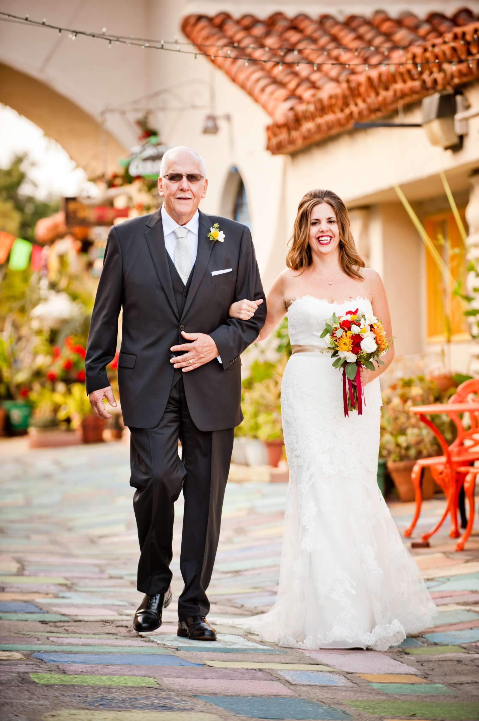 The Spanish Village Art Center (Balboa Park) Wedding coordinated by Cross My Heart Weddings, Diana and Nick Wedding Photo #37 by True Photography