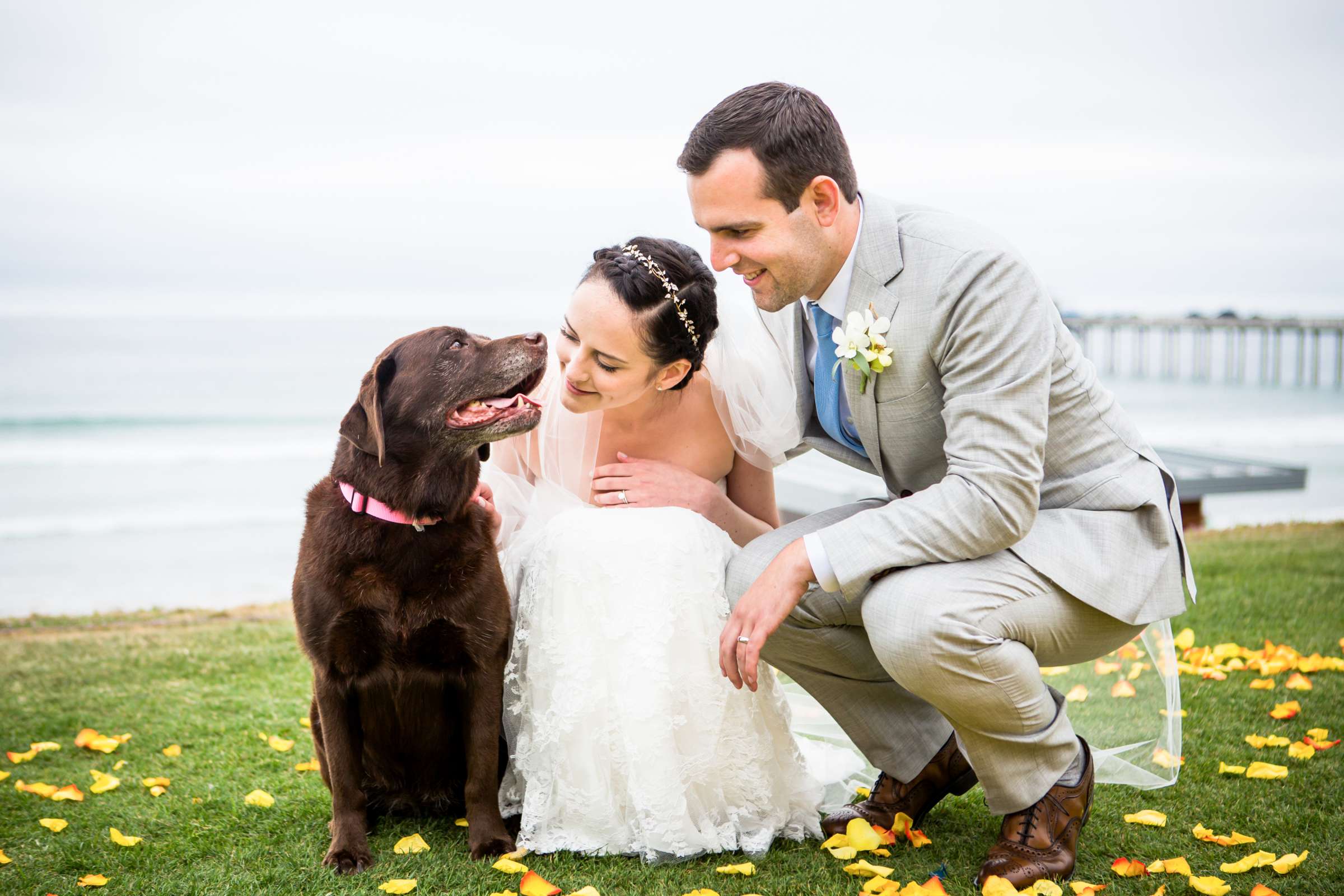 Scripps Seaside Forum Wedding coordinated by Francine Ribeau Events, Shaina and Christopher Wedding Photo #1 by True Photography