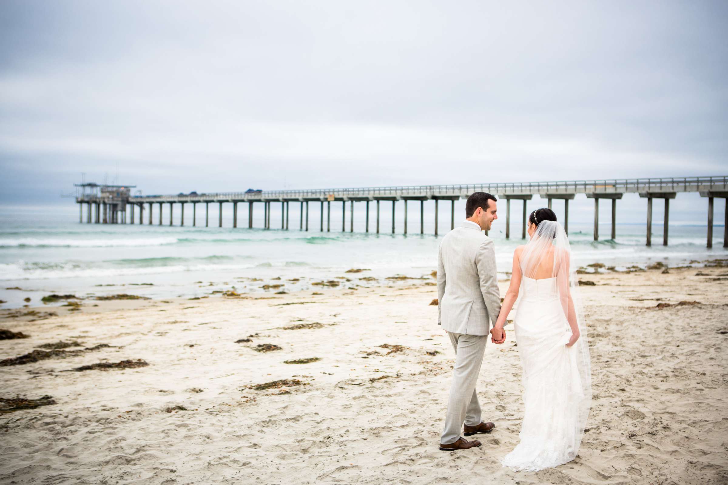 Scripps Seaside Forum Wedding coordinated by Francine Ribeau Events, Shaina and Christopher Wedding Photo #7 by True Photography