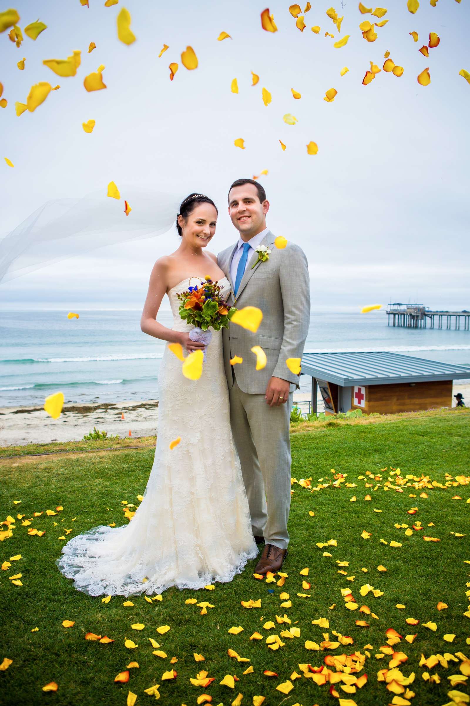 Scripps Seaside Forum Wedding coordinated by Francine Ribeau Events, Shaina and Christopher Wedding Photo #10 by True Photography