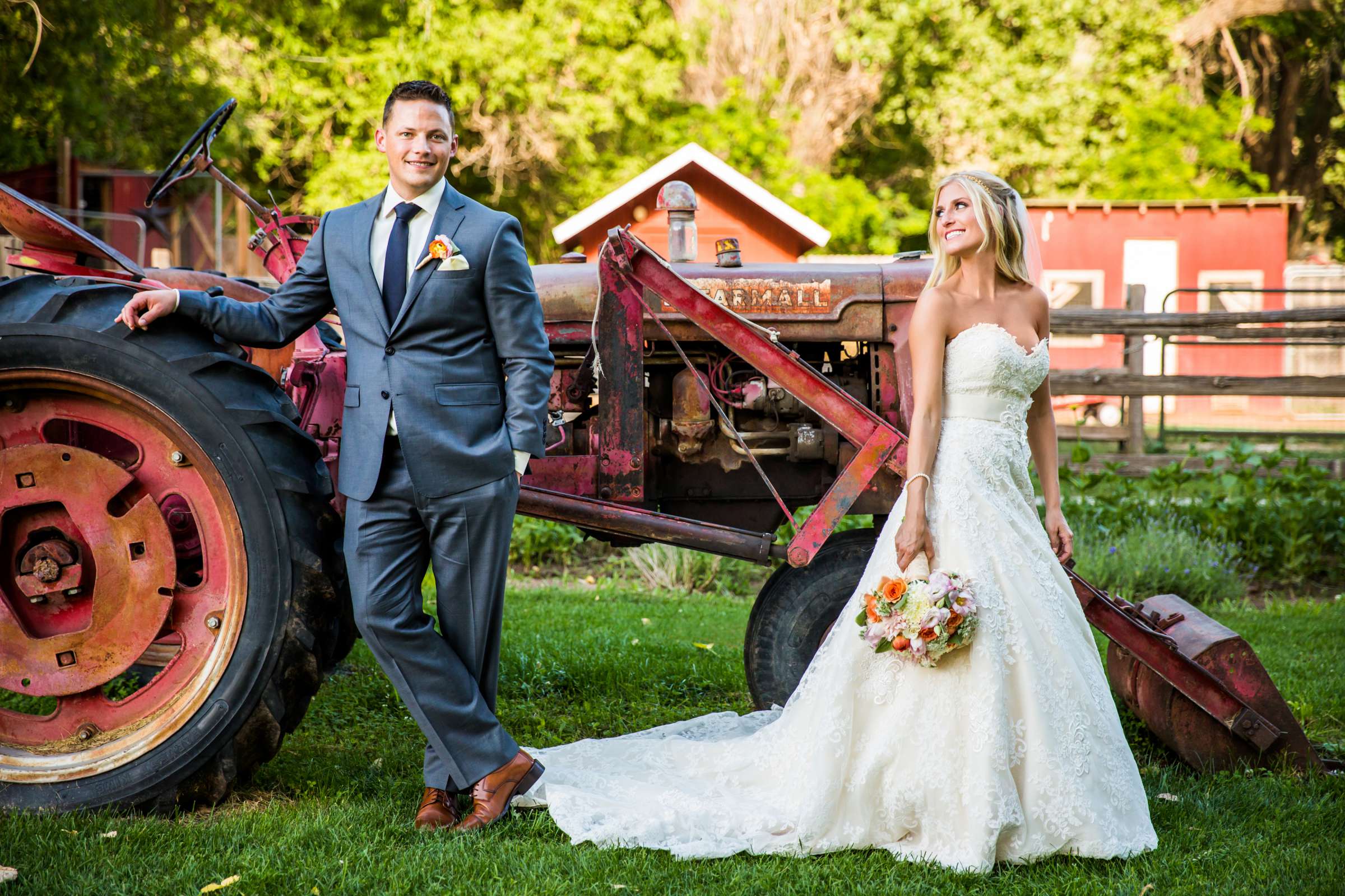 Farm at The Lyons Farmette Wedding coordinated by A Touch Of Bliss, Elizabeth (Boots) and Matthew Wedding Photo #8 by True Photography