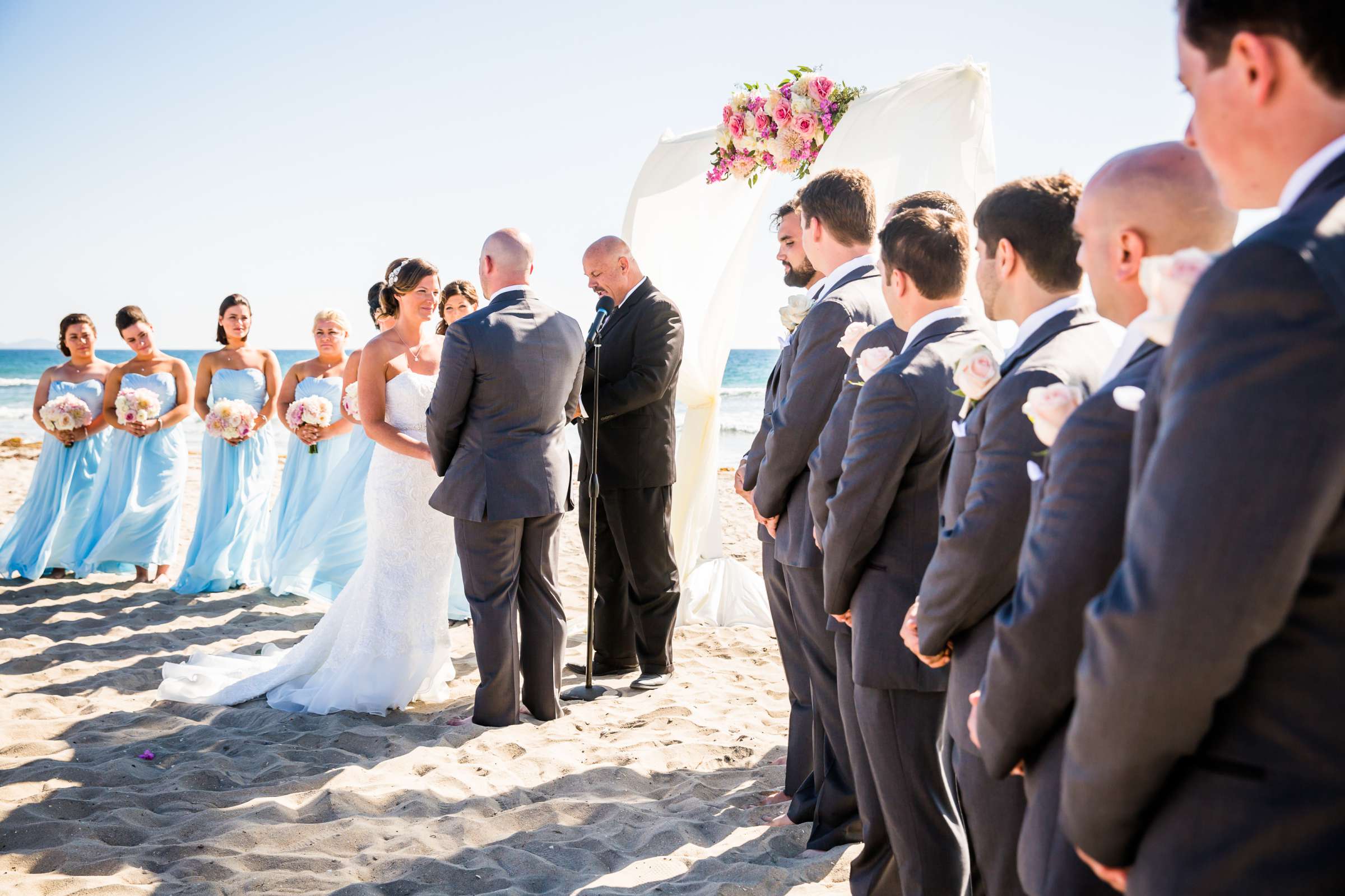 Loews Coronado Bay Resort Wedding coordinated by Weddings By Victoria, Jessica and Daniel Wedding Photo #44 by True Photography