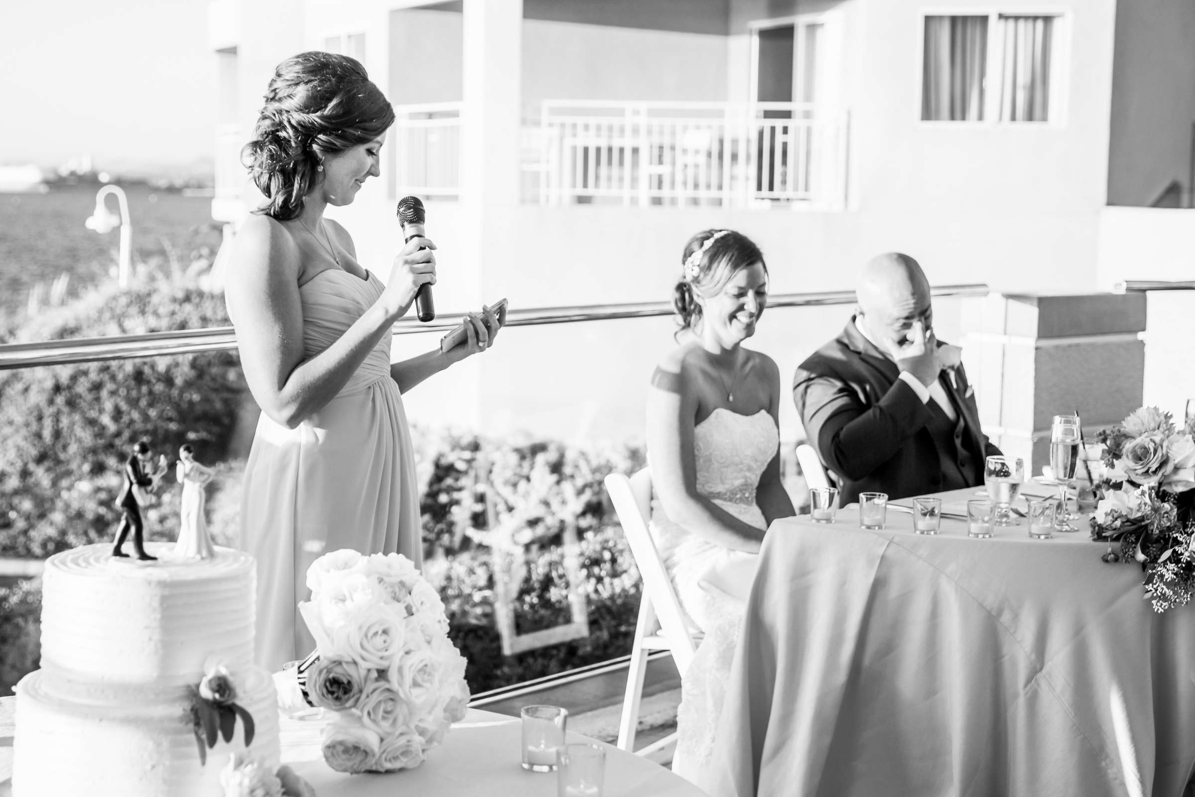 Loews Coronado Bay Resort Wedding coordinated by Weddings By Victoria, Jessica and Daniel Wedding Photo #55 by True Photography