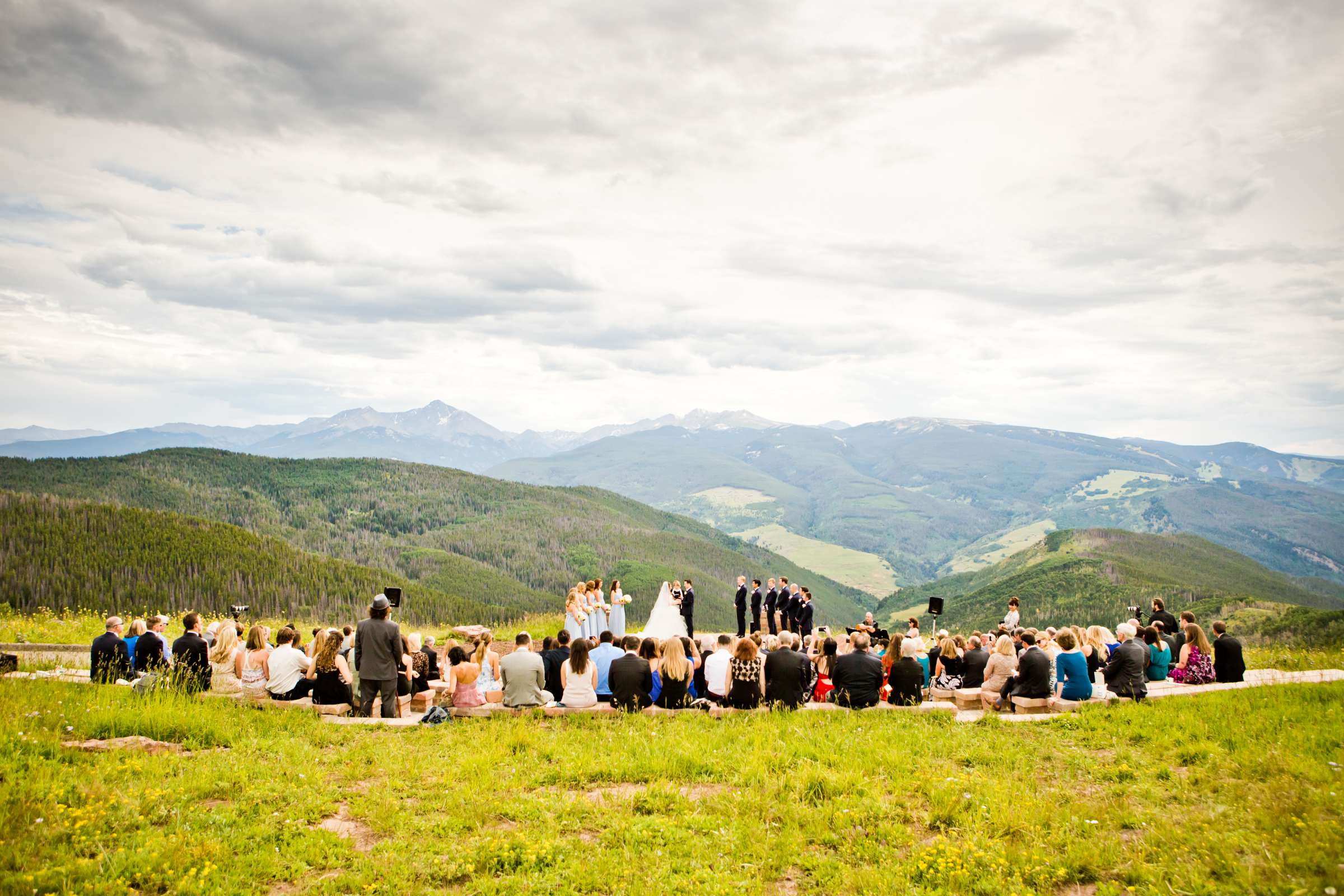 The Vail Wedding Deck Wedding, Morgan and Gregory Wedding Photo #10 by True Photography
