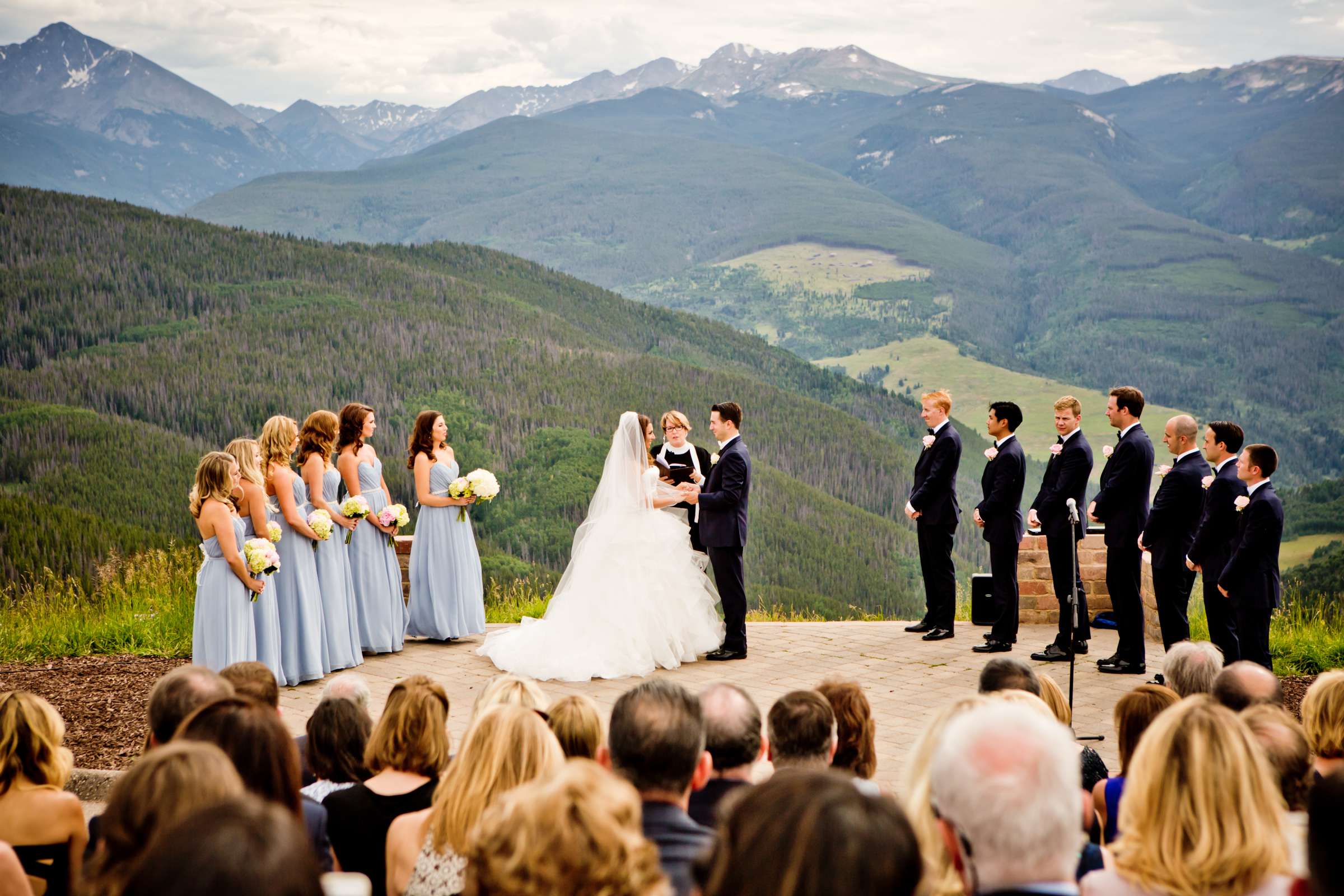 The Vail Wedding Deck Wedding, Morgan and Gregory Wedding Photo #38 by True Photography