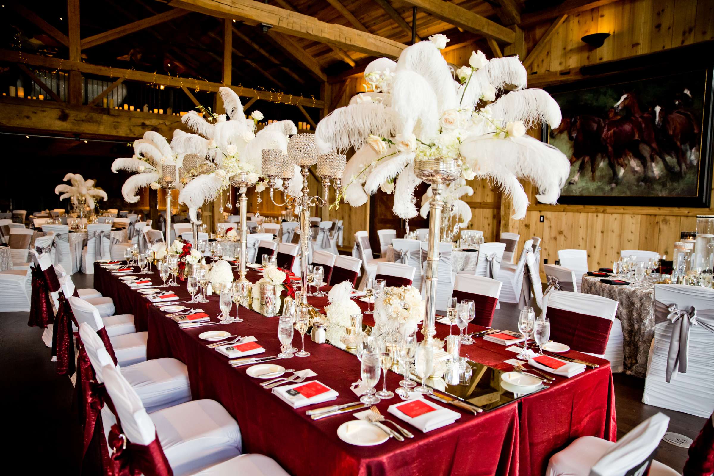 Centerpieces at Devils Thumb Ranch Wedding coordinated by Cloud 9 Weddings & Events, Sheila and Mark Wedding Photo #119 by True Photography
