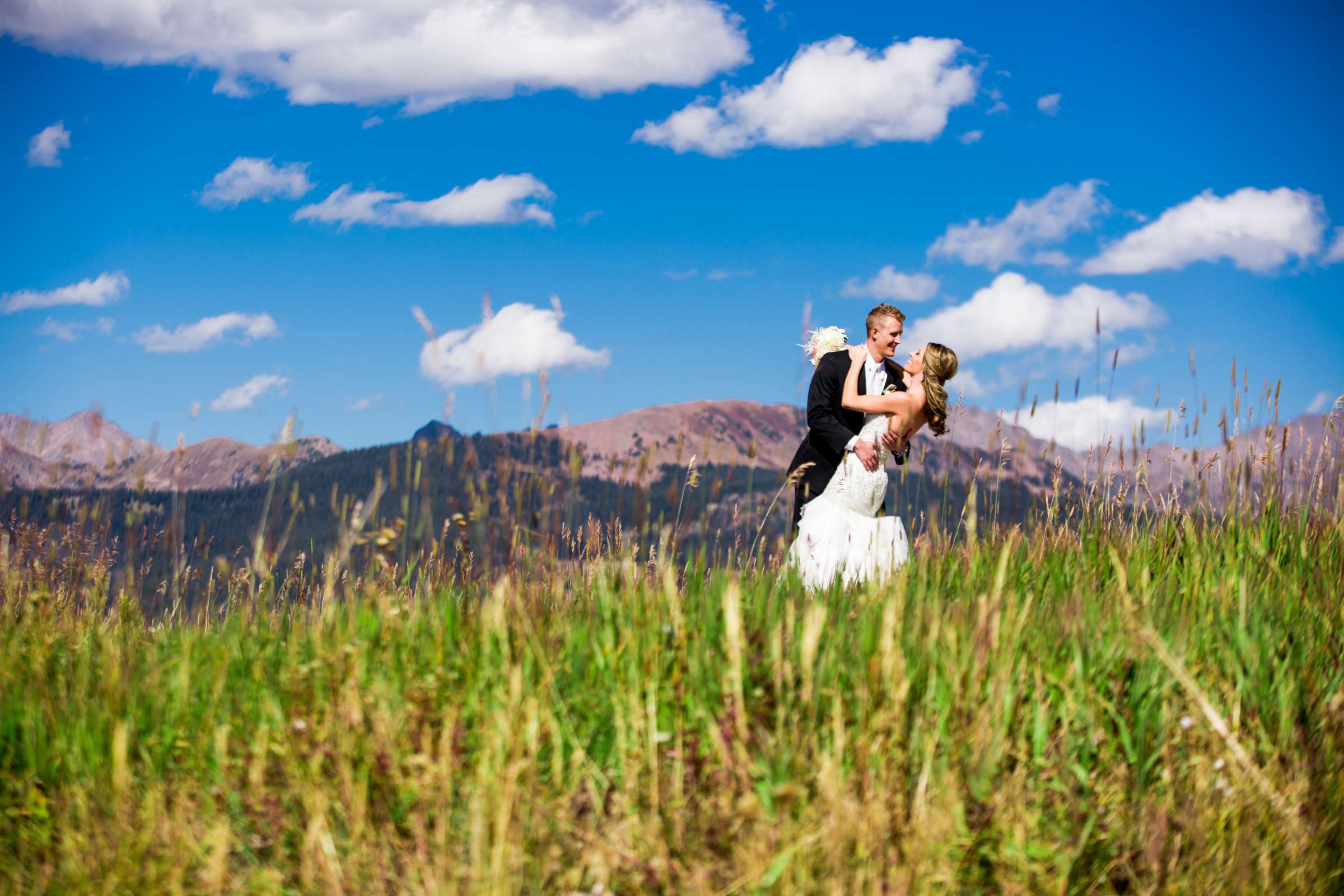The Vail Wedding Deck Wedding coordinated by Petal and Bean, Kristen and Sven Wedding Photo #1 by True Photography