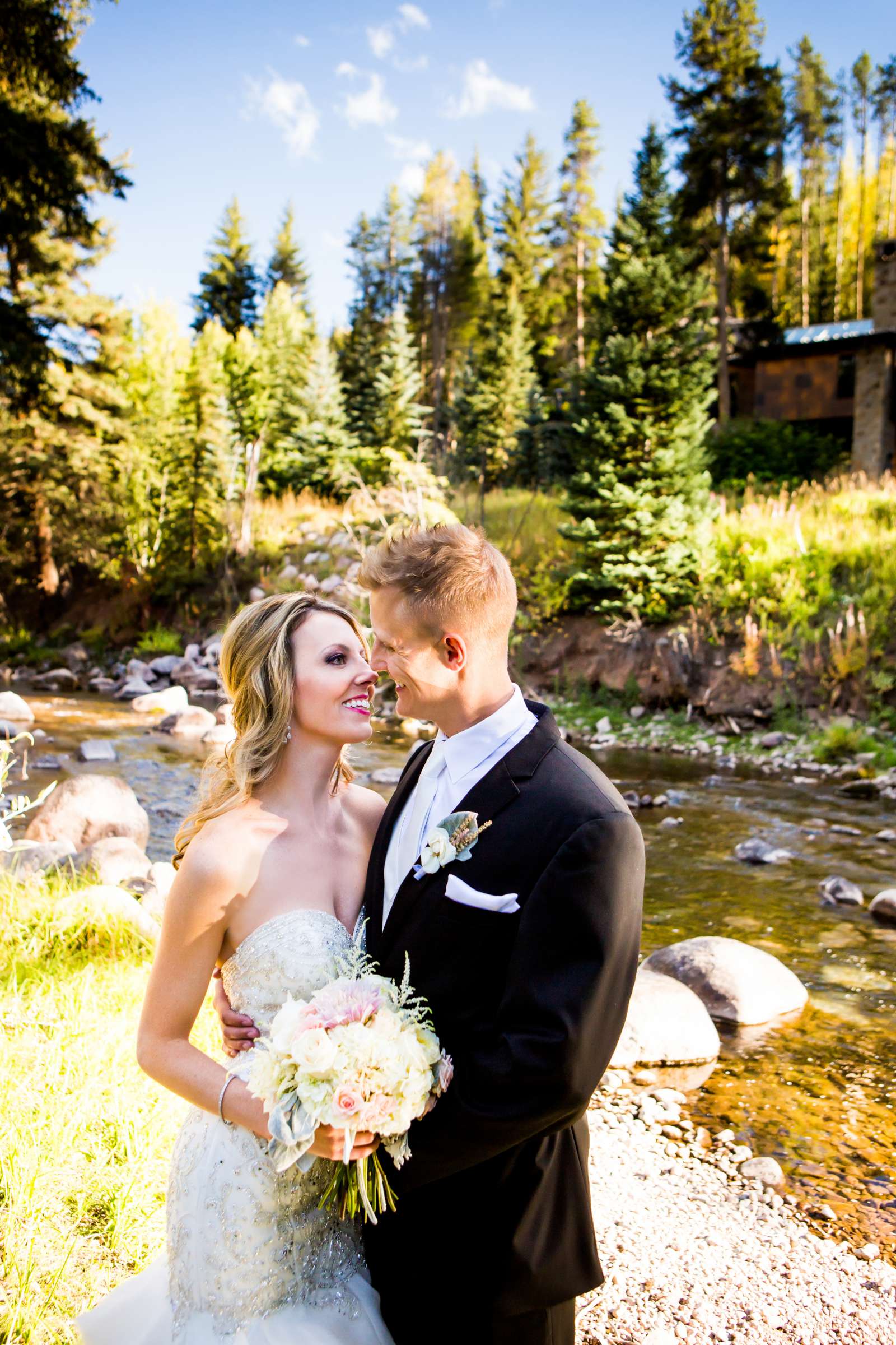 The Vail Wedding Deck Wedding coordinated by Petal and Bean, Kristen and Sven Wedding Photo #56 by True Photography