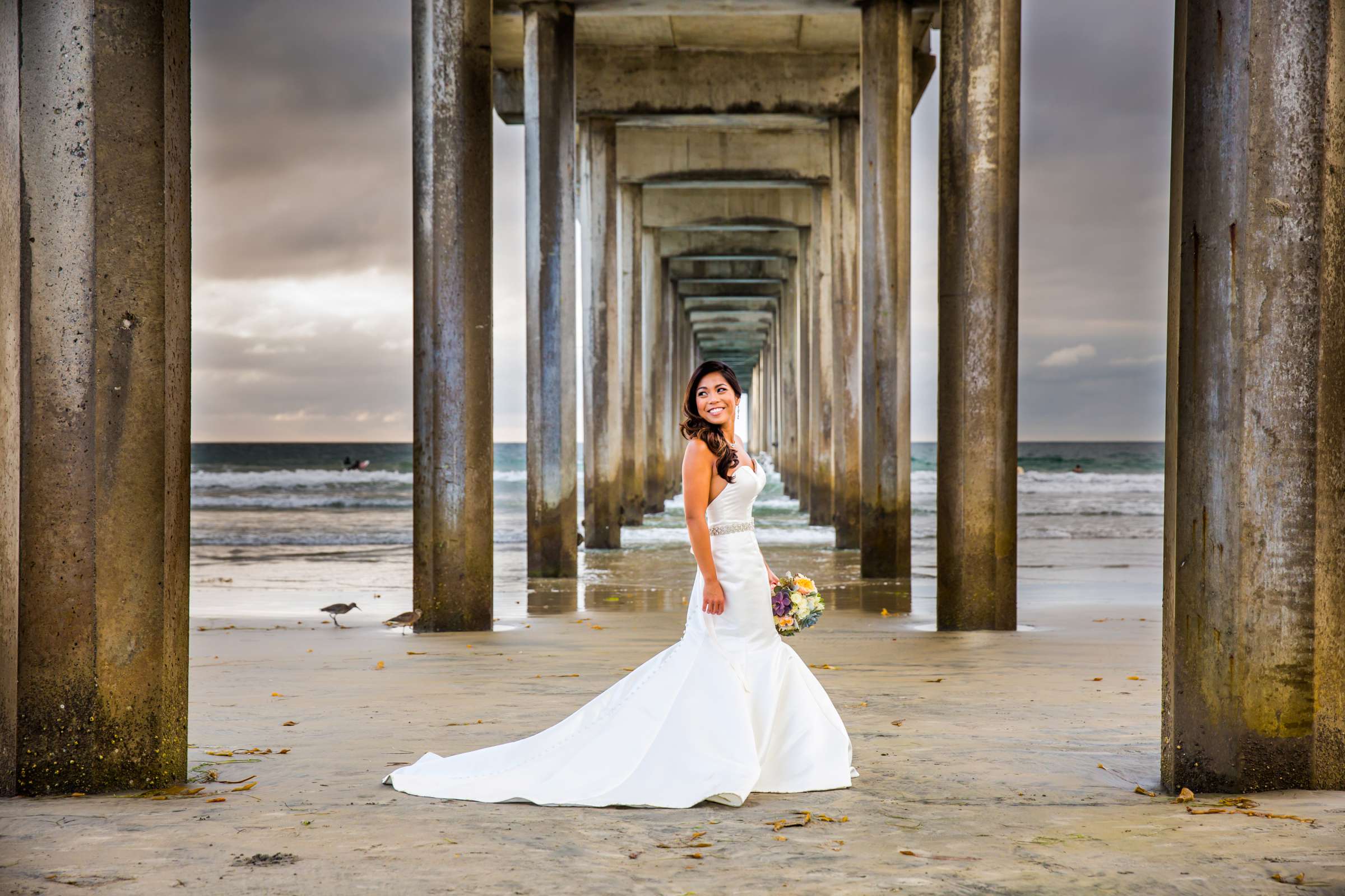 Scripps Seaside Forum Wedding coordinated by Carmin Designs, Christine and Mark Wedding Photo #179881 by True Photography