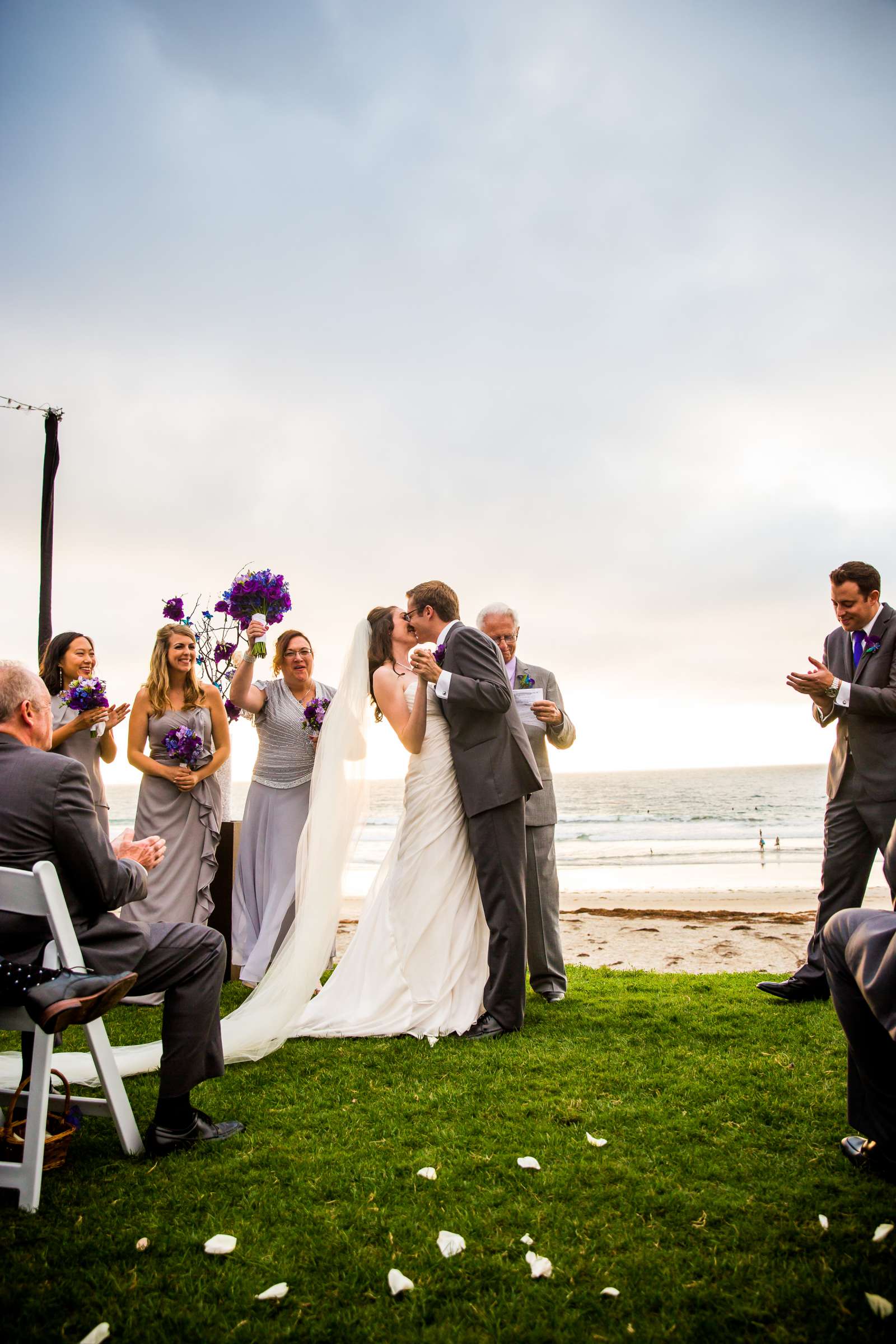 Scripps Seaside Forum Wedding coordinated by Sweet Blossom Weddings, Lauren and Spencer Wedding Photo #52 by True Photography