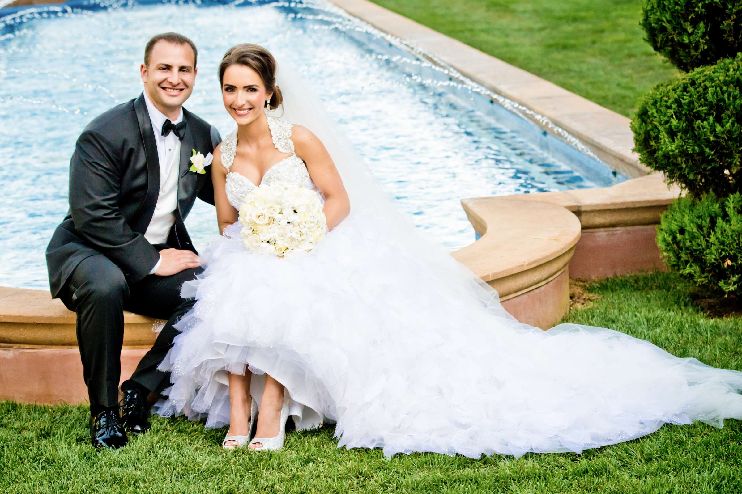Fairmont Grand Del Mar Wedding coordinated by Details Defined, Erika and Robert Wedding Photo #3 by True Photography