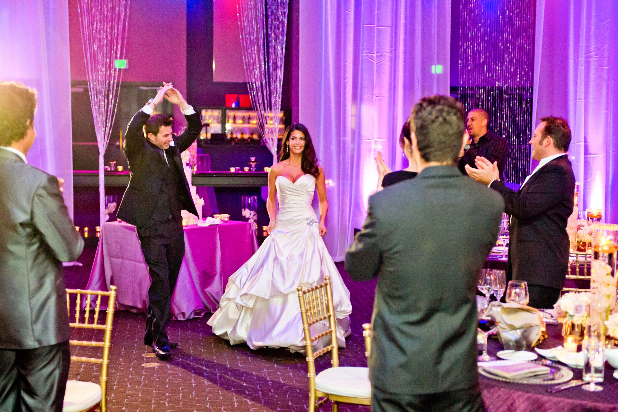 Hard Rock Hotel-San Diego Wedding coordinated by Liz Beck Events, Brittany and BJ Wedding Photo #193649 by True Photography