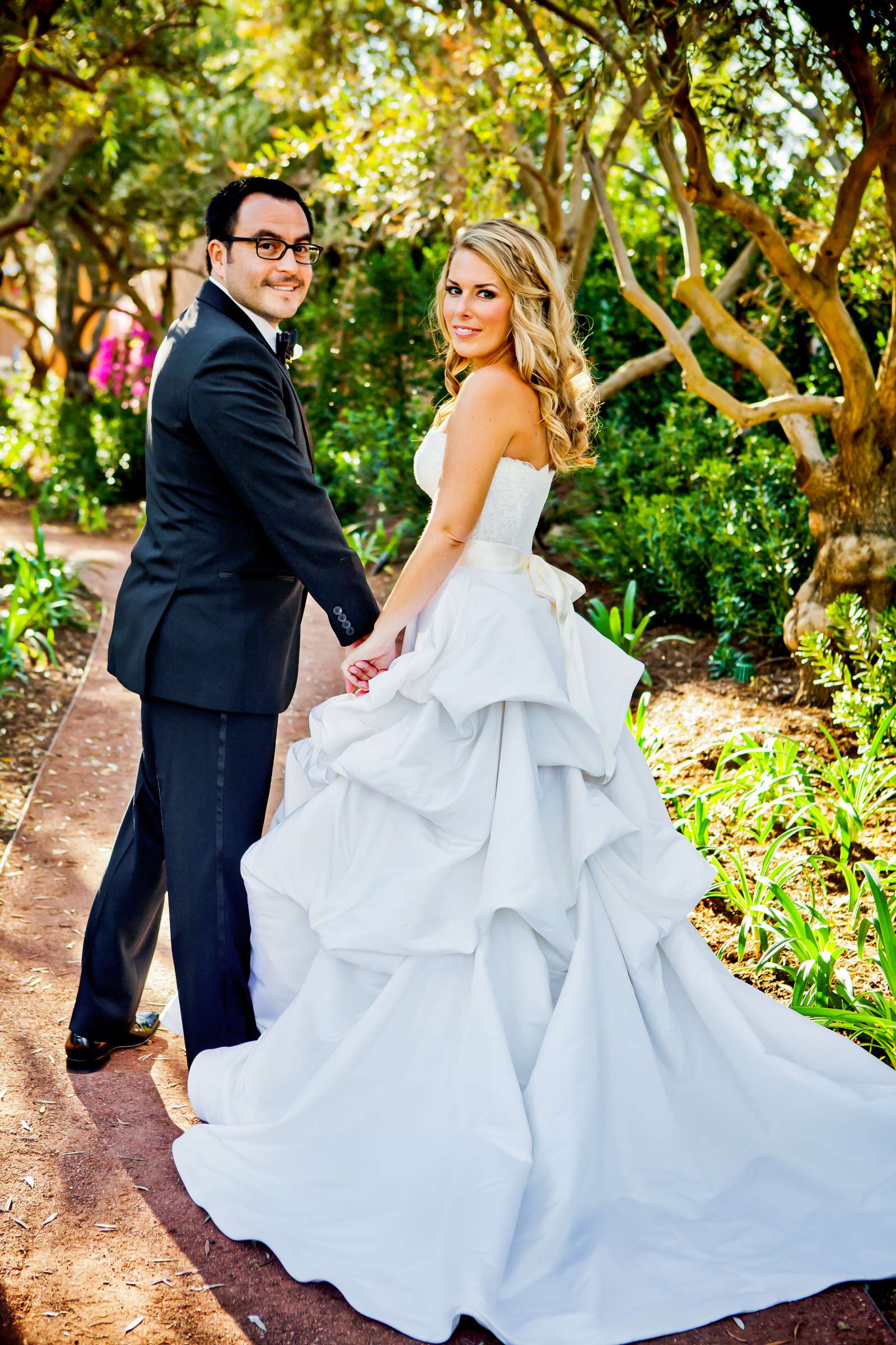 Rancho Valencia Wedding coordinated by Details Defined, Anna Rose and Arturo Wedding Photo #9 by True Photography