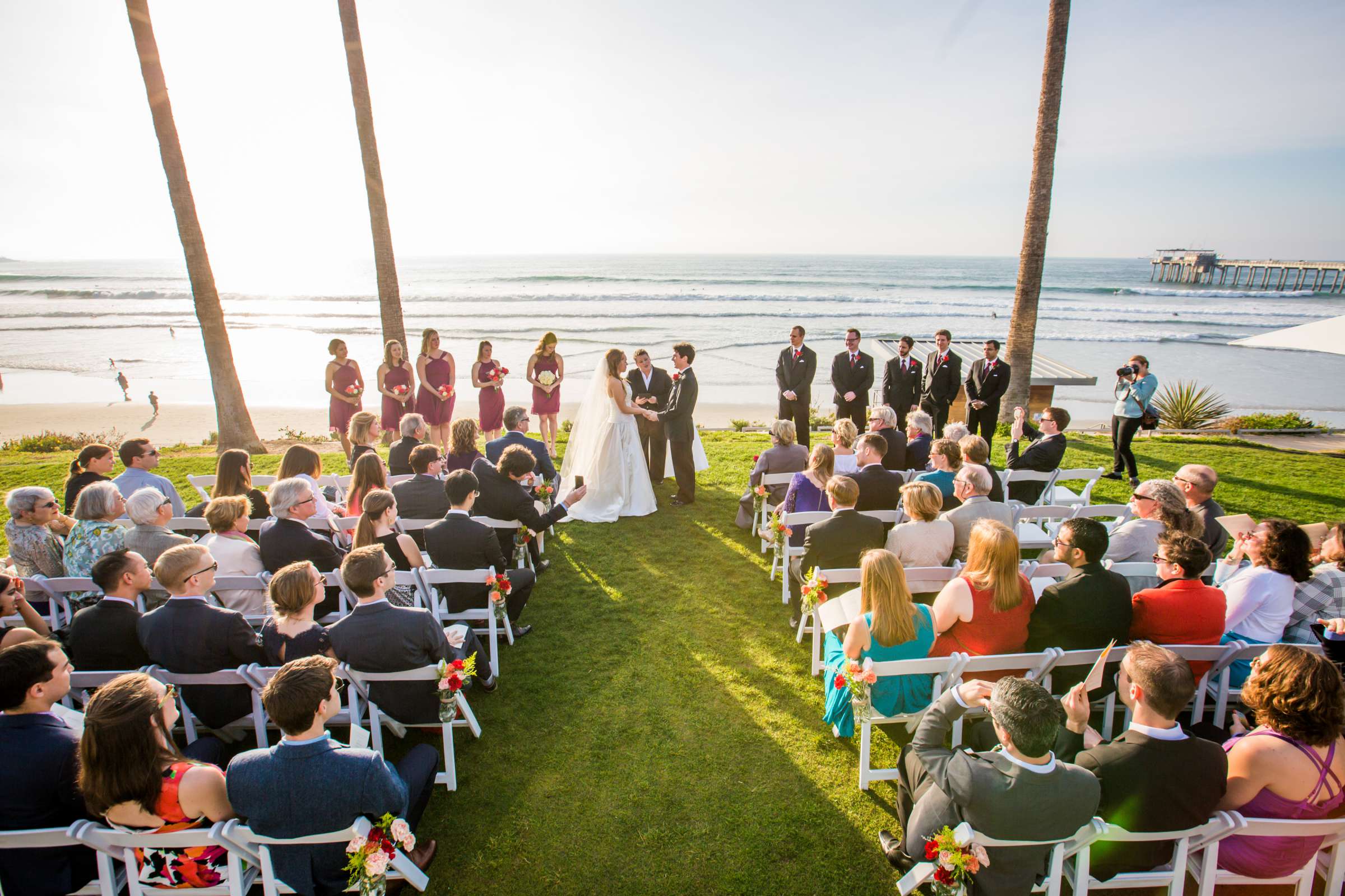 Scripps Seaside Forum Wedding coordinated by Adore Wedding Design, Brin and Thomas Wedding Photo #125 by True Photography