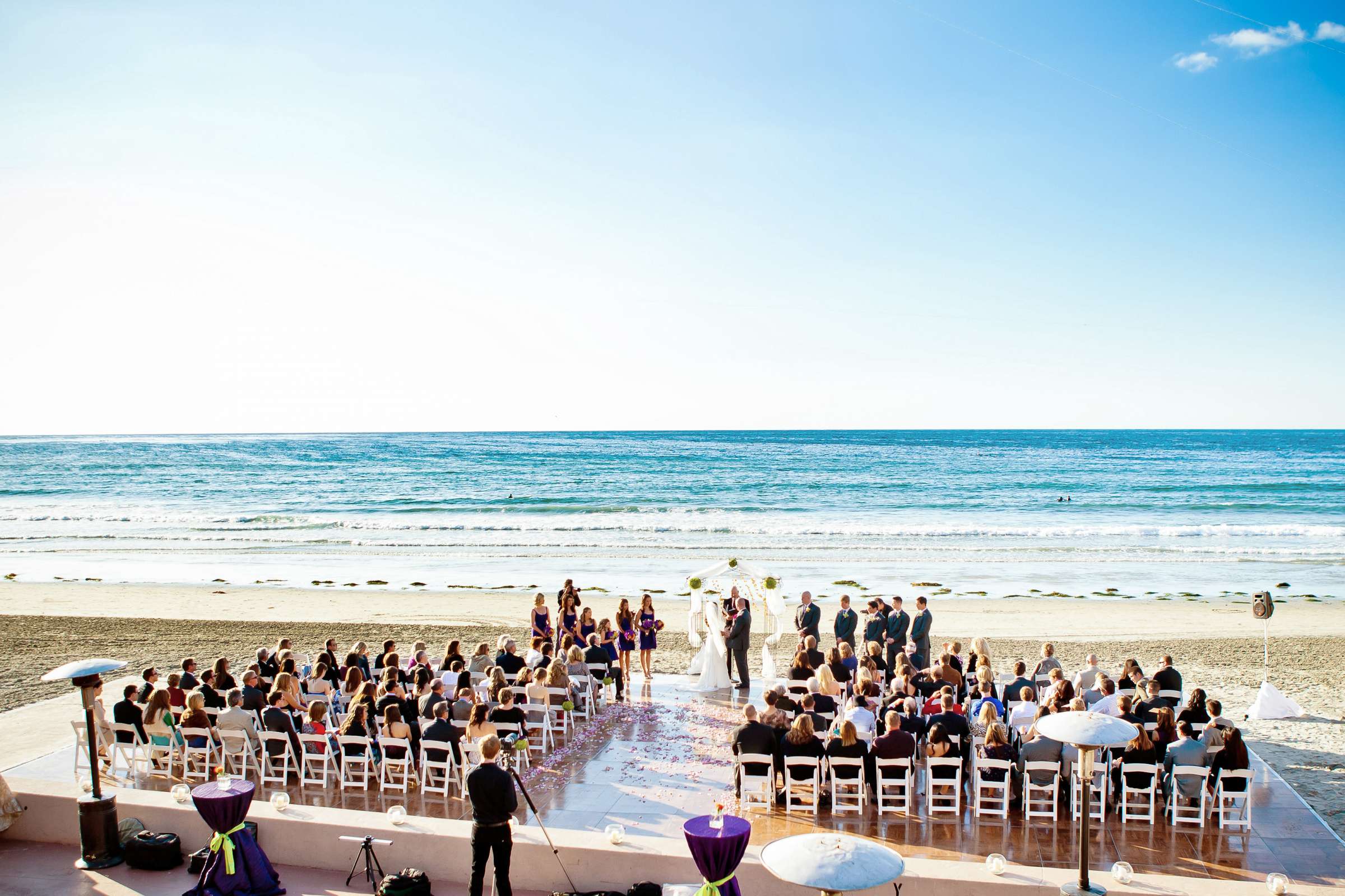 La Jolla Beach and Tennis club Wedding coordinated by A Diamond Celebration, Jenny and JD Wedding Photo #203340 by True Photography