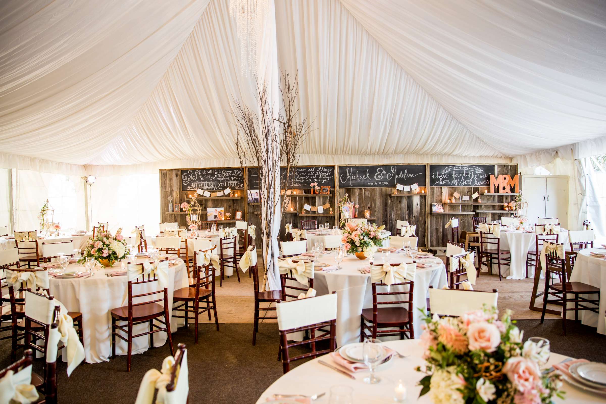 Tented Event at Twin Oaks House & Gardens Wedding Estate Wedding, Madeline and Mike Wedding Photo #85 by True Photography