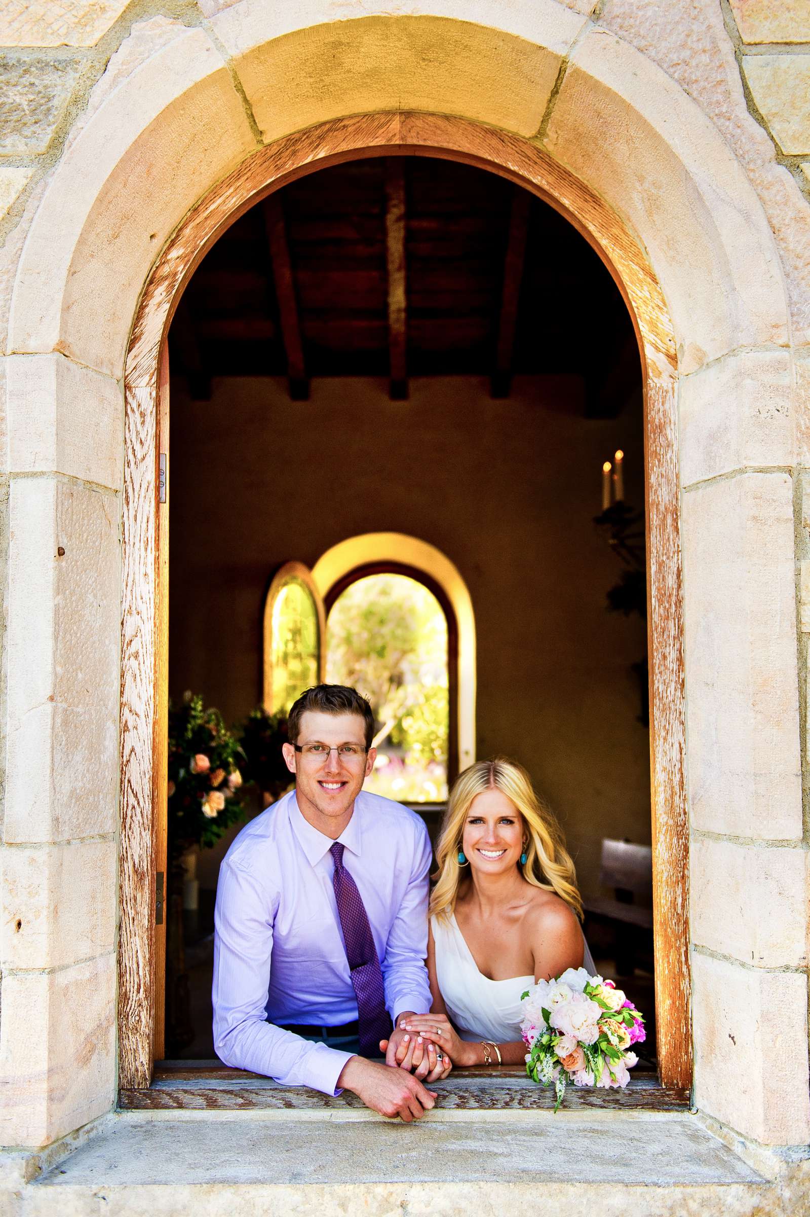 Cal-a-Vie Health Spa Wedding coordinated by Amorology Weddings, April and Aaron Wedding Photo #1 by True Photography