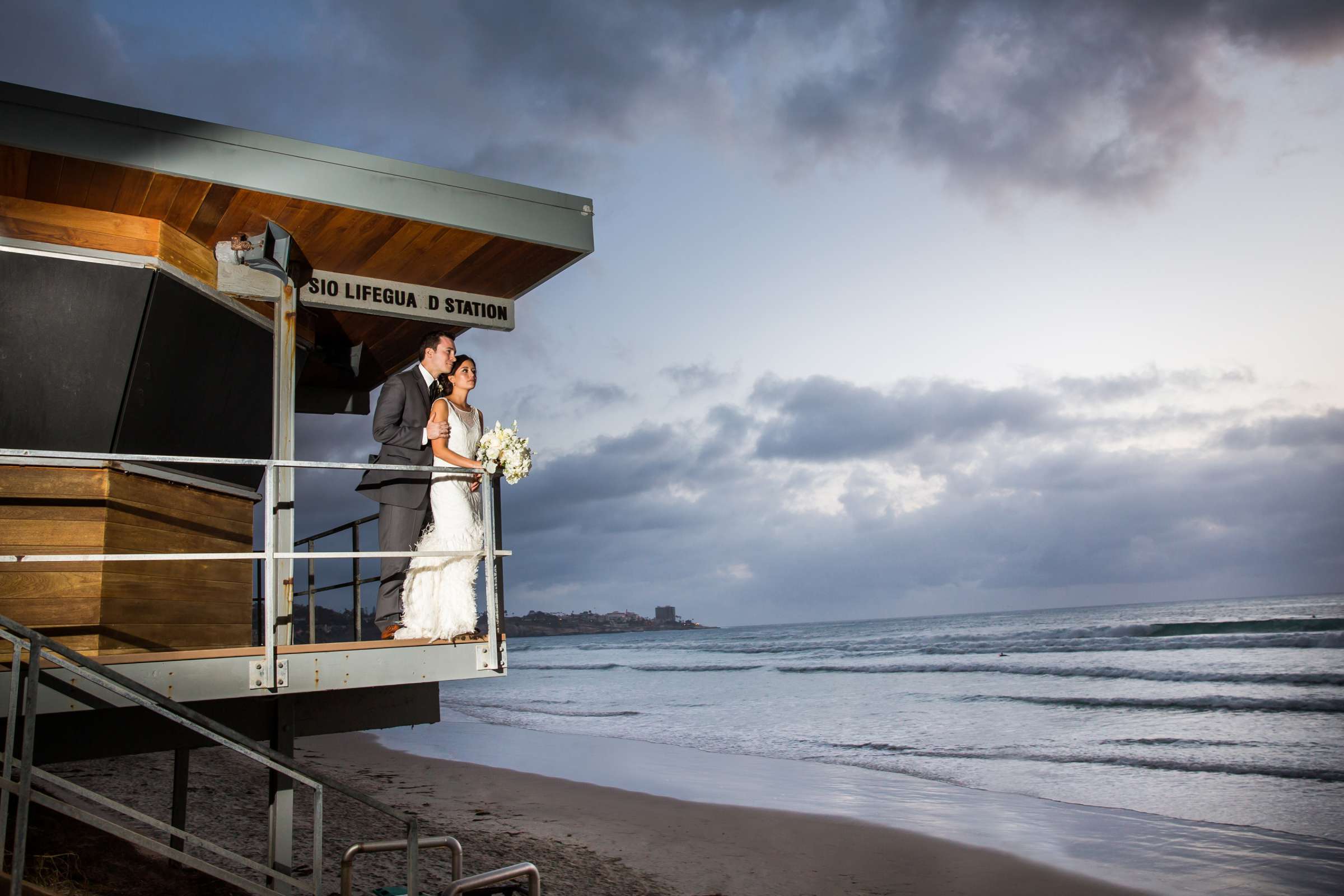 Scripps Seaside Forum Wedding coordinated by First Comes Love Weddings & Events, Katy and Adam Wedding Photo #1 by True Photography