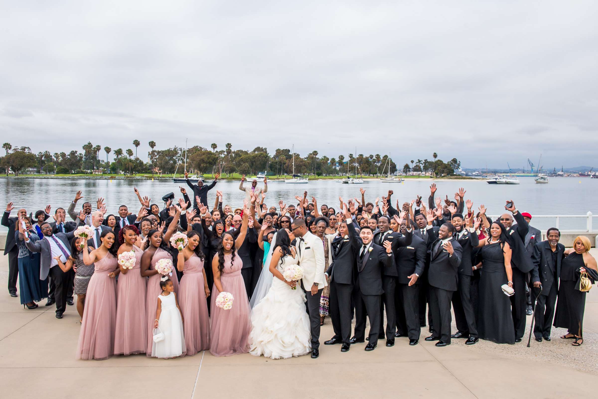 Coronado Community Center Wedding coordinated by First Comes Love Weddings & Events, Nikia and Charles Wedding Photo #226193 by True Photography