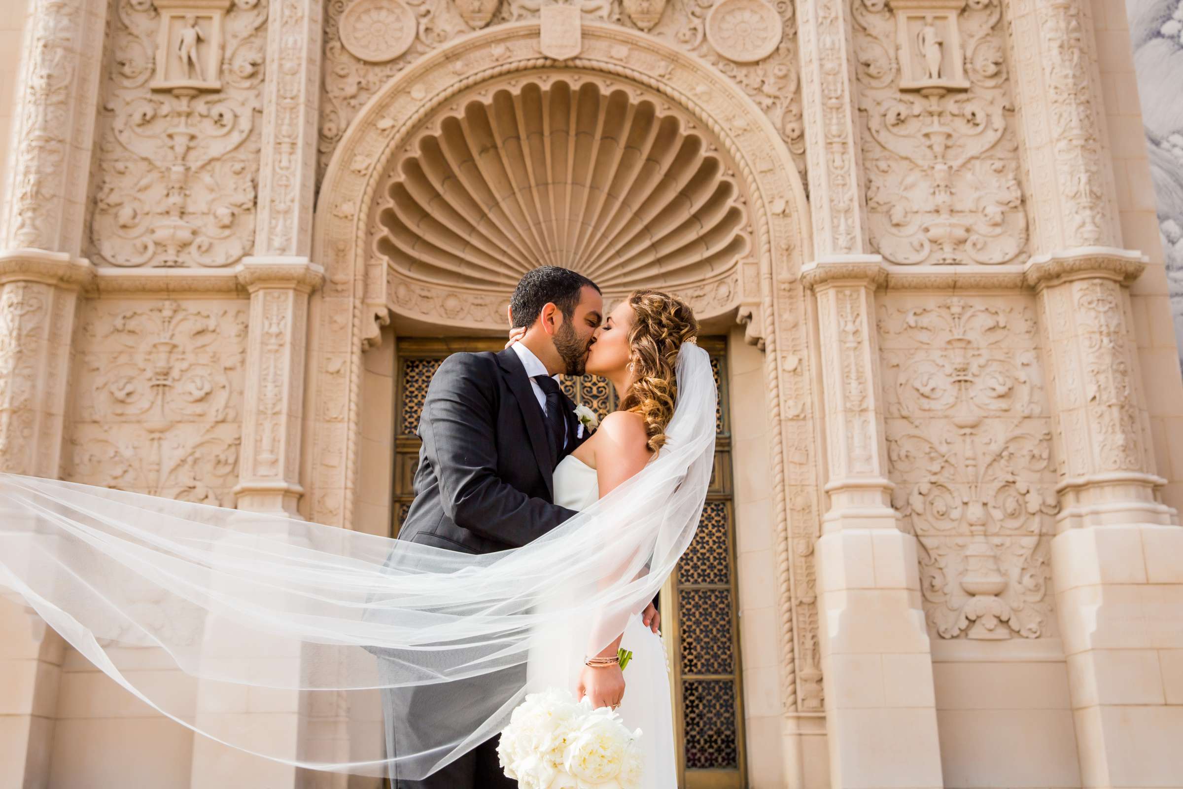 San Diego Museum of Art Wedding coordinated by First Comes Love Weddings & Events, Ruthie and Larry Wedding Photo #236736 by True Photography