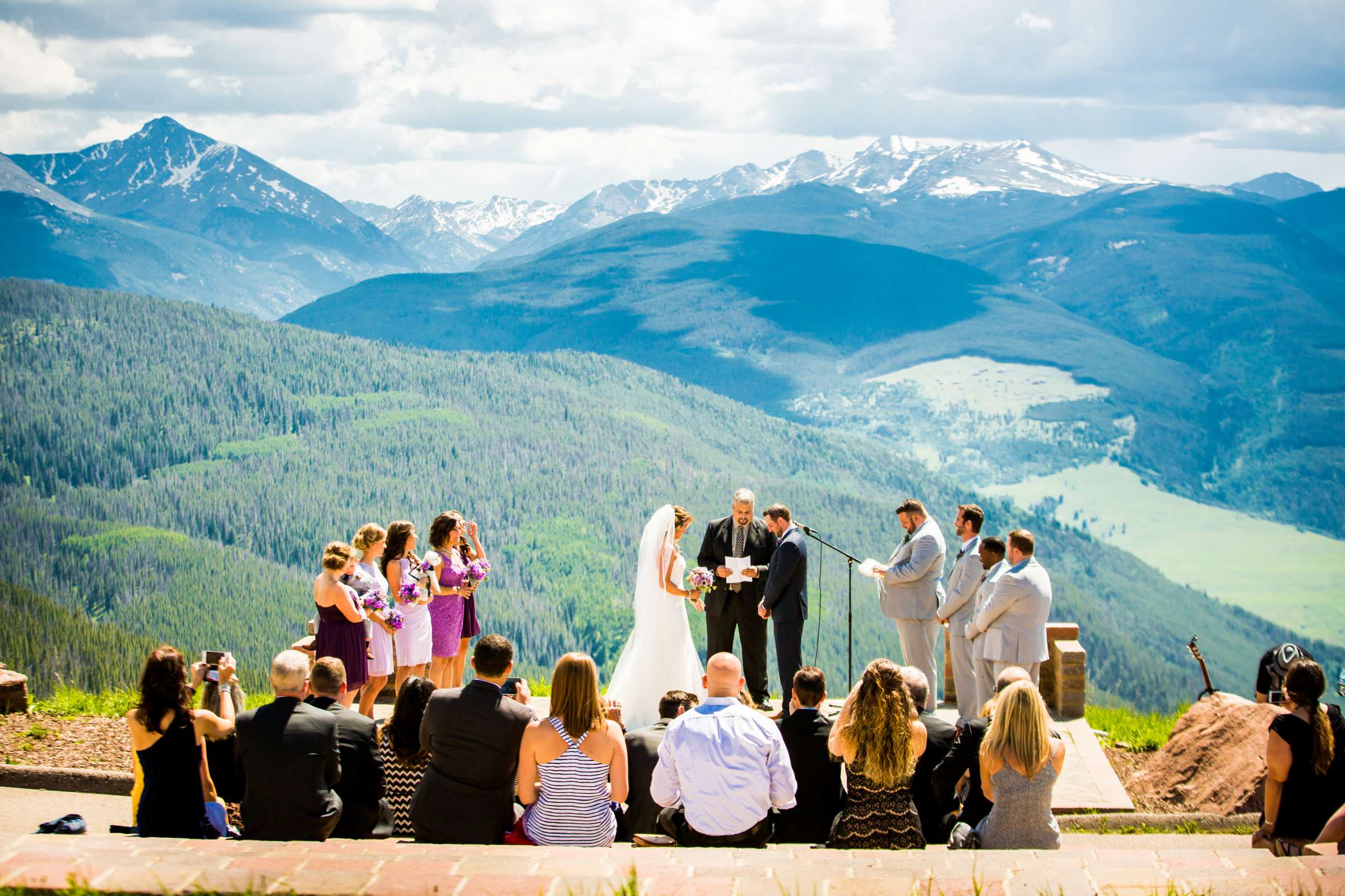 The Vail Wedding Deck Wedding coordinated by Snapdragon Celebrations, Dana and James Wedding Photo #12 by True Photography