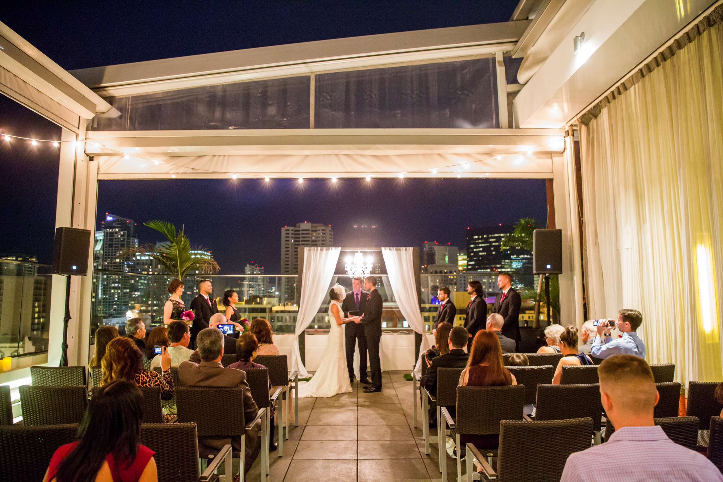Andaz San Diego Wedding coordinated by Holly Kalkin Weddings, Sharla and Jeremy Wedding Photo #54 by True Photography
