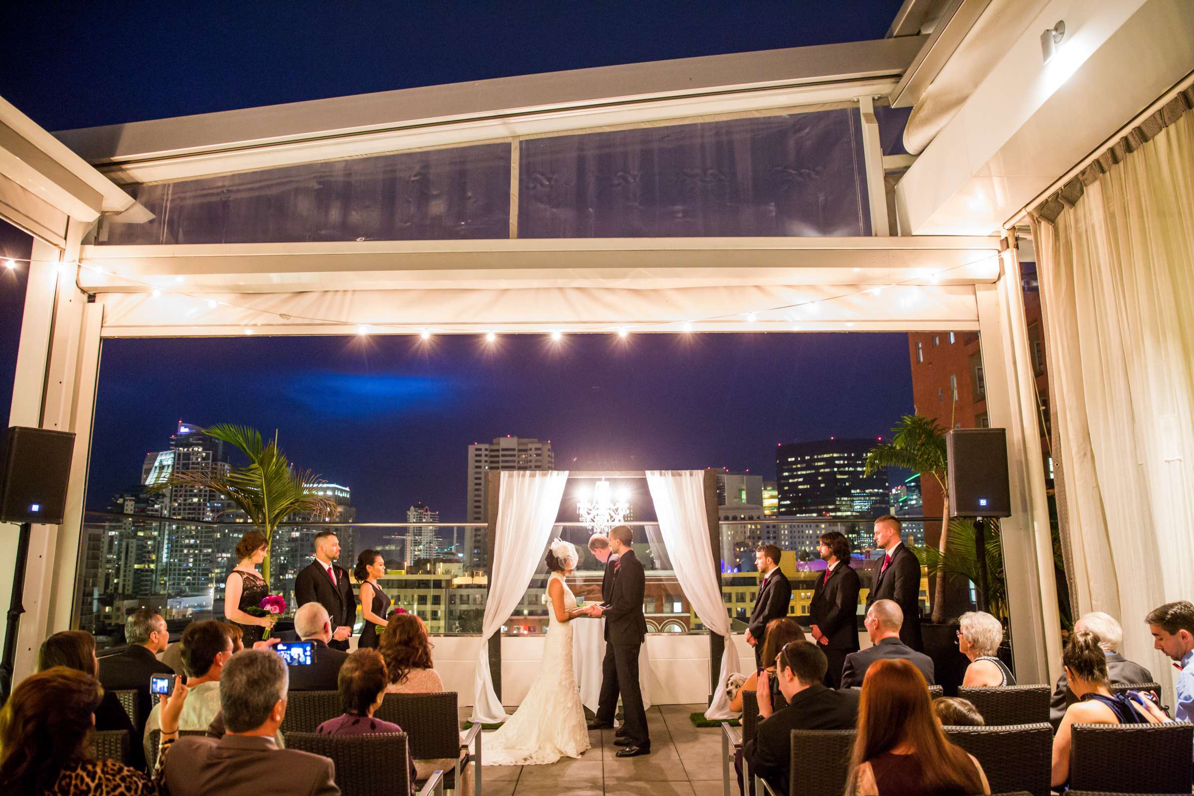 Andaz San Diego Wedding coordinated by Holly Kalkin Weddings, Sharla and Jeremy Wedding Photo #120 by True Photography